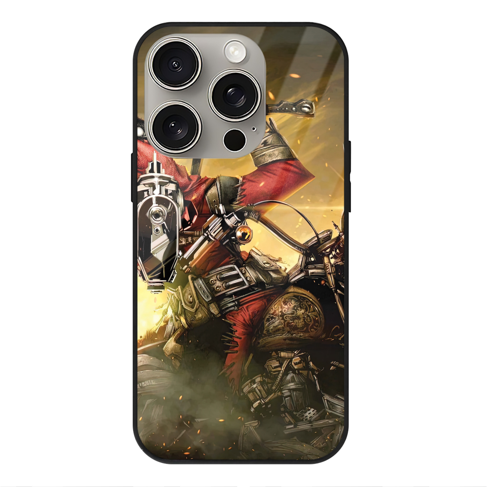 （画像用） Deadpool デッドプール 【iPhone15Pro対応】スマホケース 耐衝撃＆黄変防止 背面ガラス