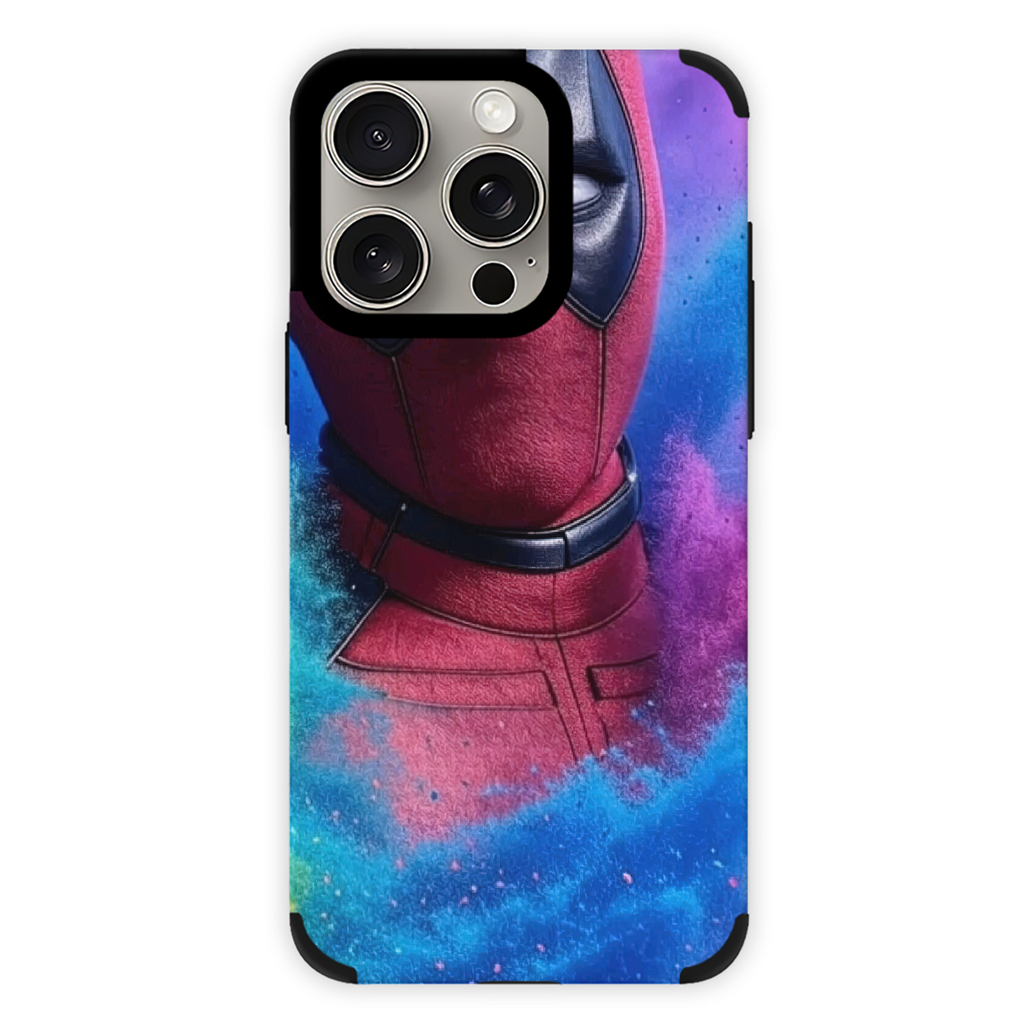 （画像用） Deadpool デッドプール 【iPhone15ProMax対応】 PUレザー スマホケース 耐衝撃＆黄変防止