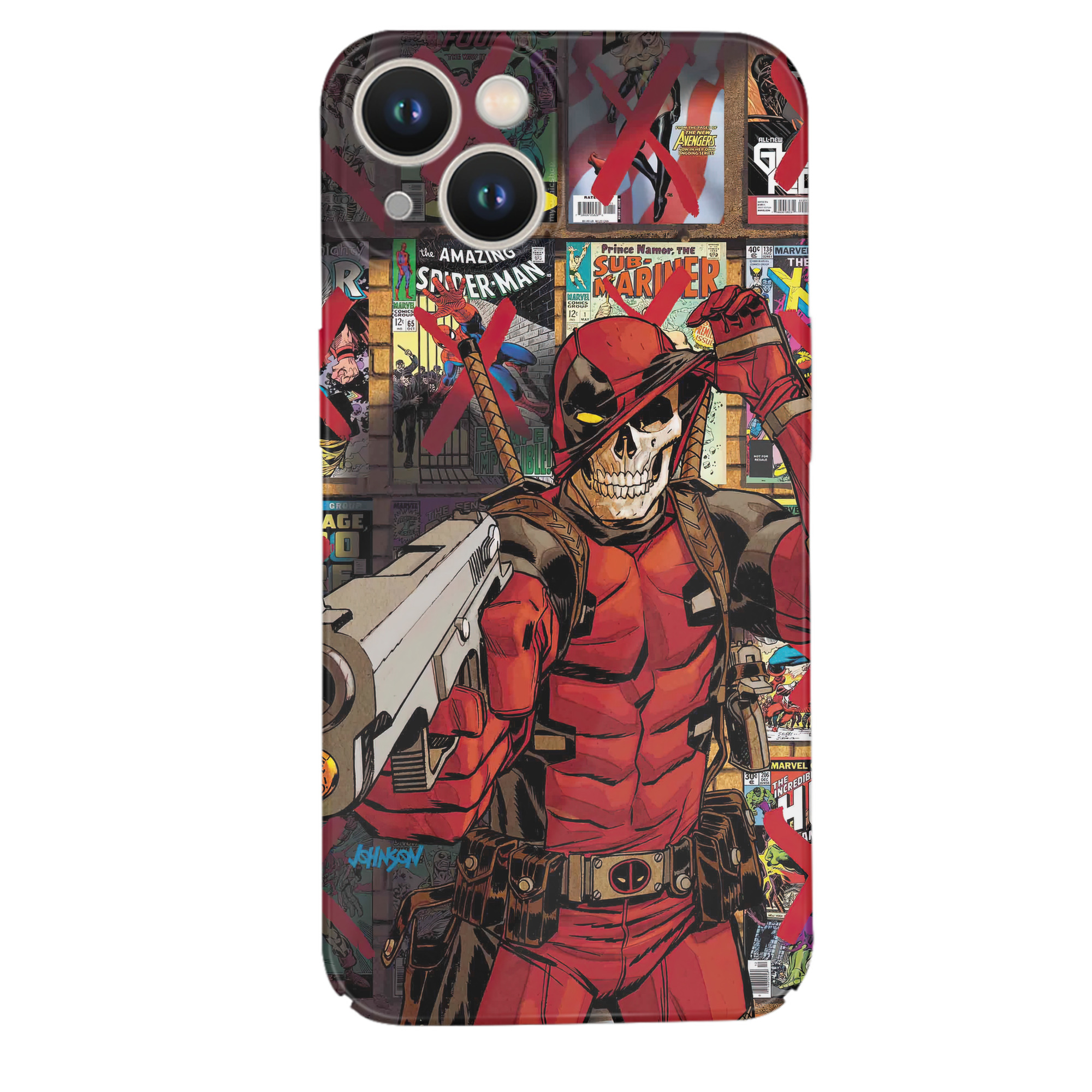 （画像用） Deadpool デッドプール 【iPhone 14シリーズ対応】ハードケース