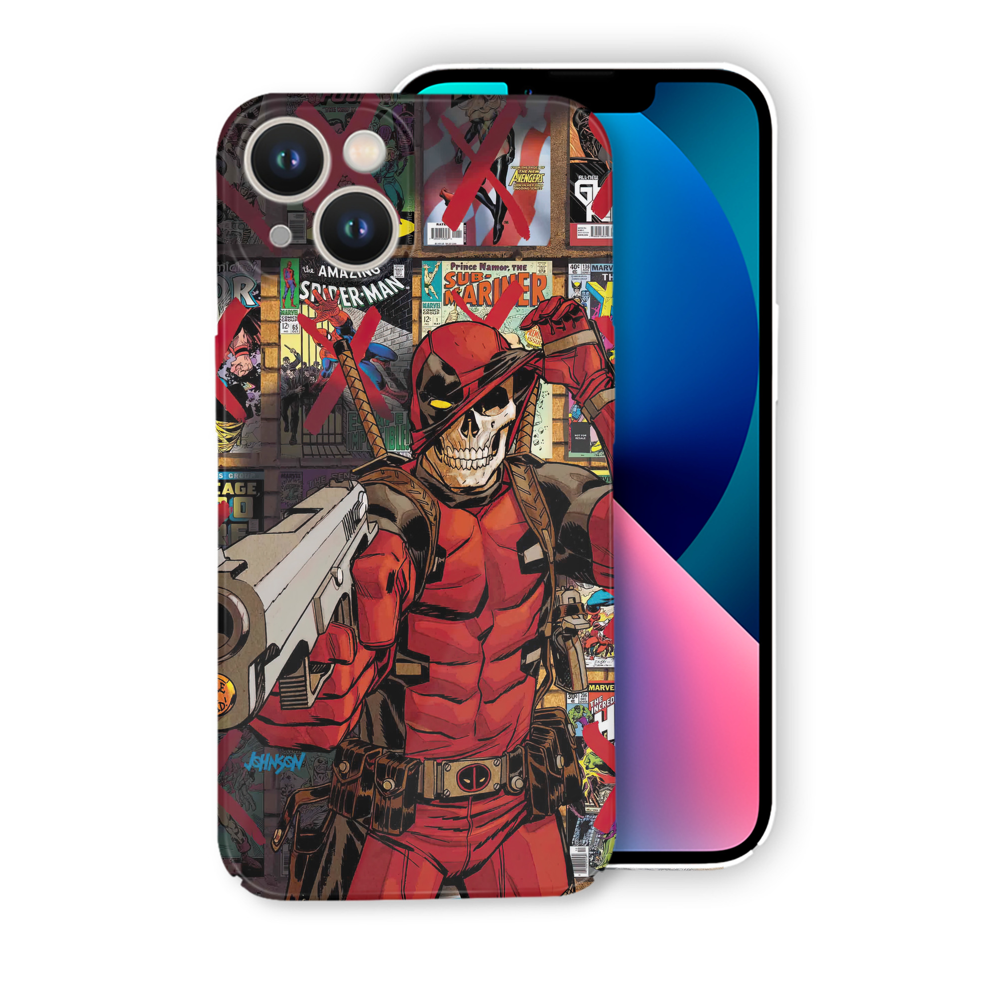 （画像用） Deadpool デッドプール 【iPhone 14シリーズ対応】ハードケース