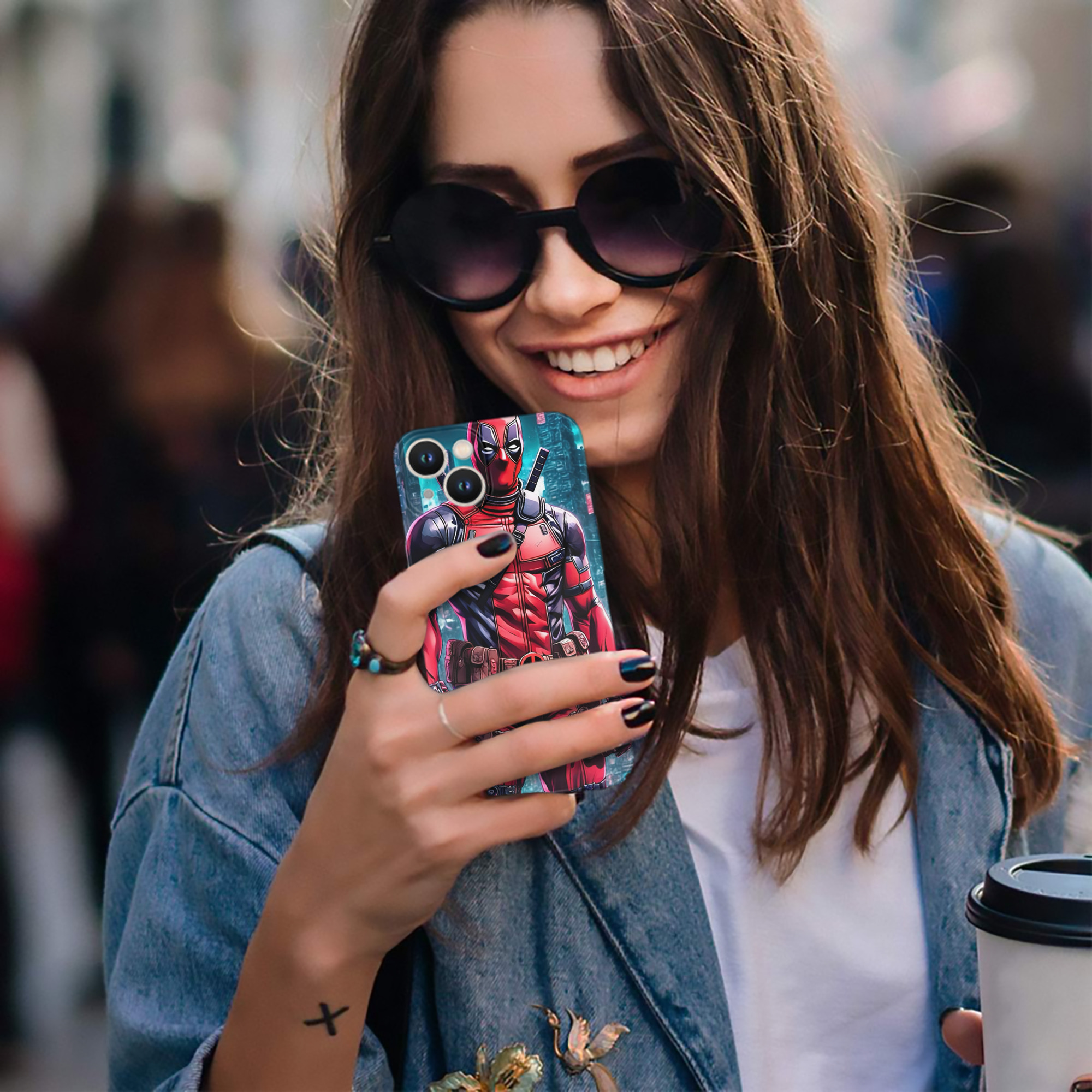 （画像用） Deadpool デッドプール 【iPhone 14シリーズ対応】ハードケース