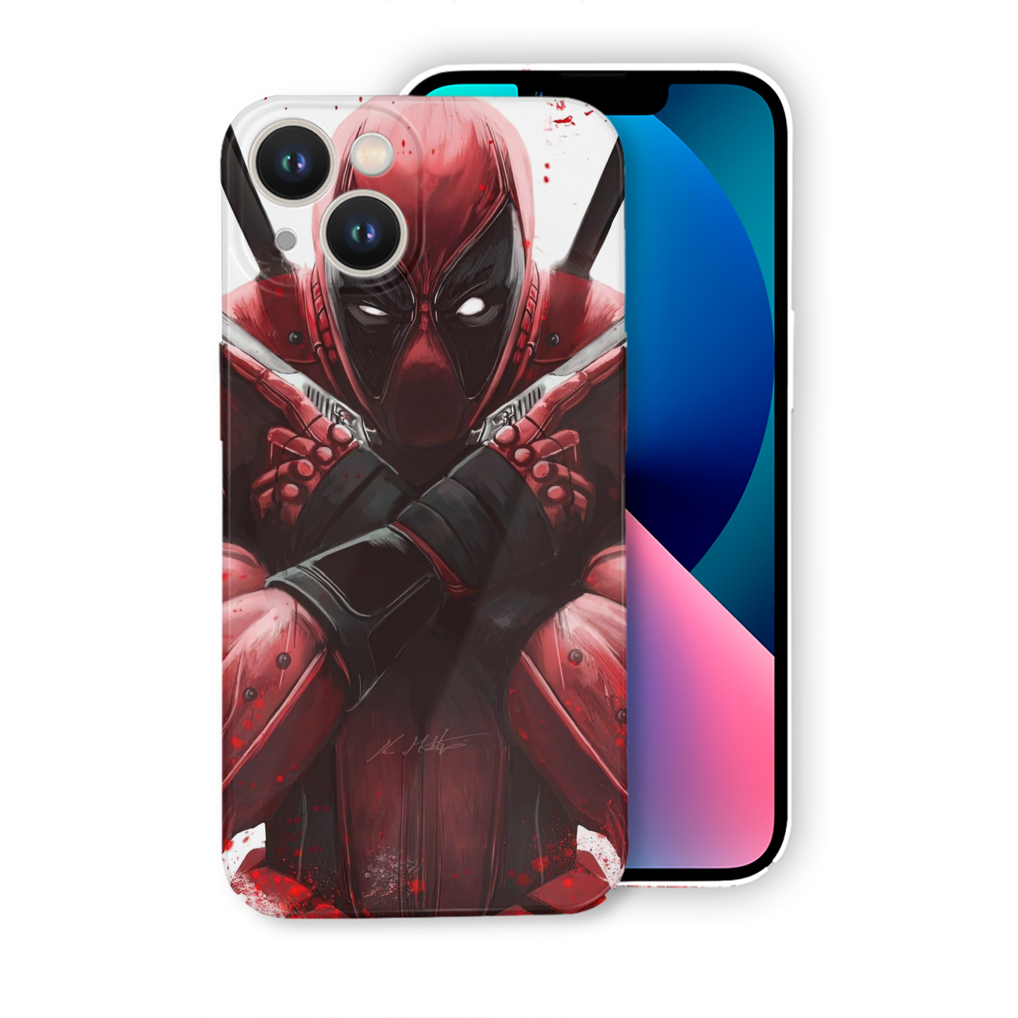 （画像用） Deadpool デッドプール 【iPhone 14シリーズ対応】ハードケース