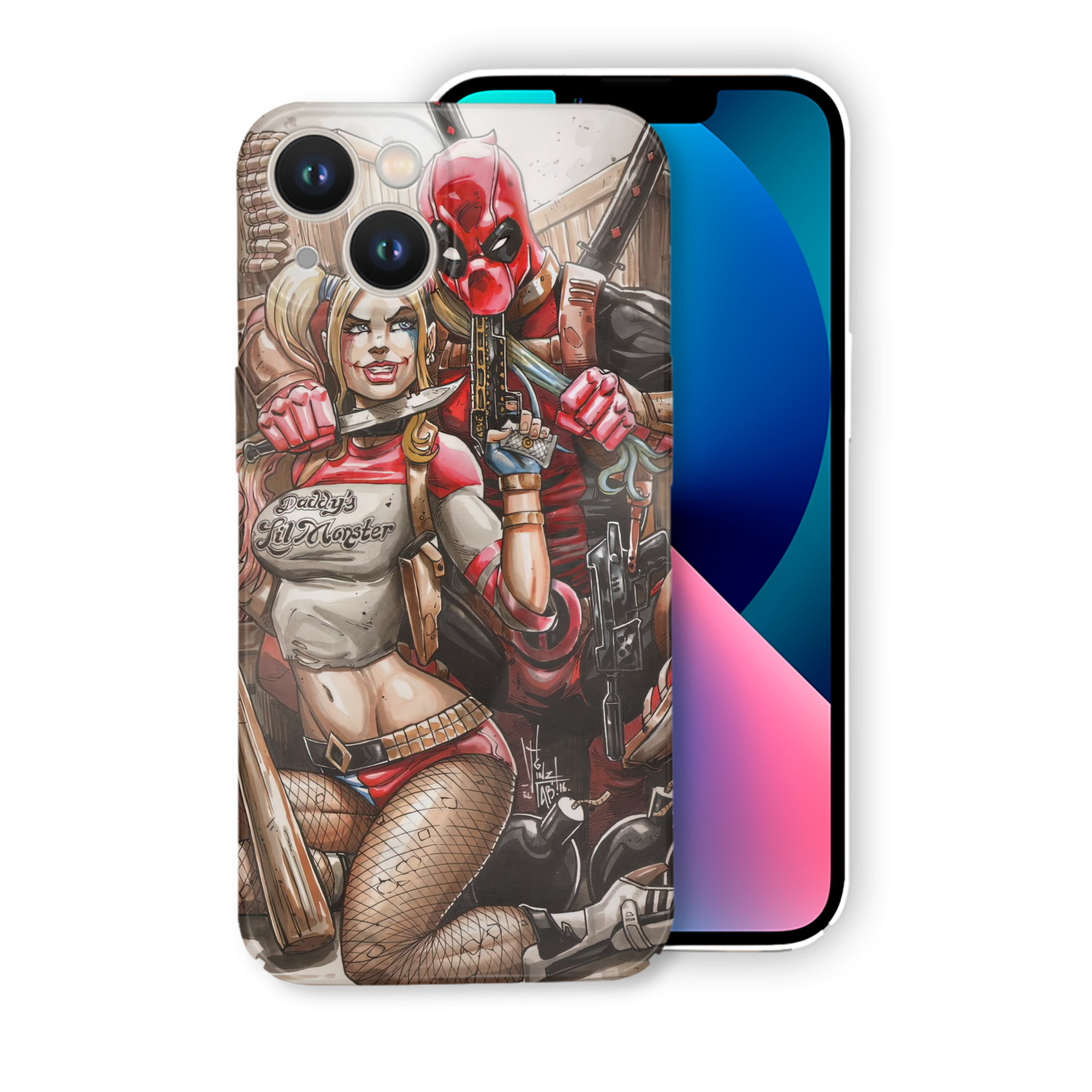 （画像用） Deadpool デッドプール 【iPhone 14シリーズ対応】ハードケース
