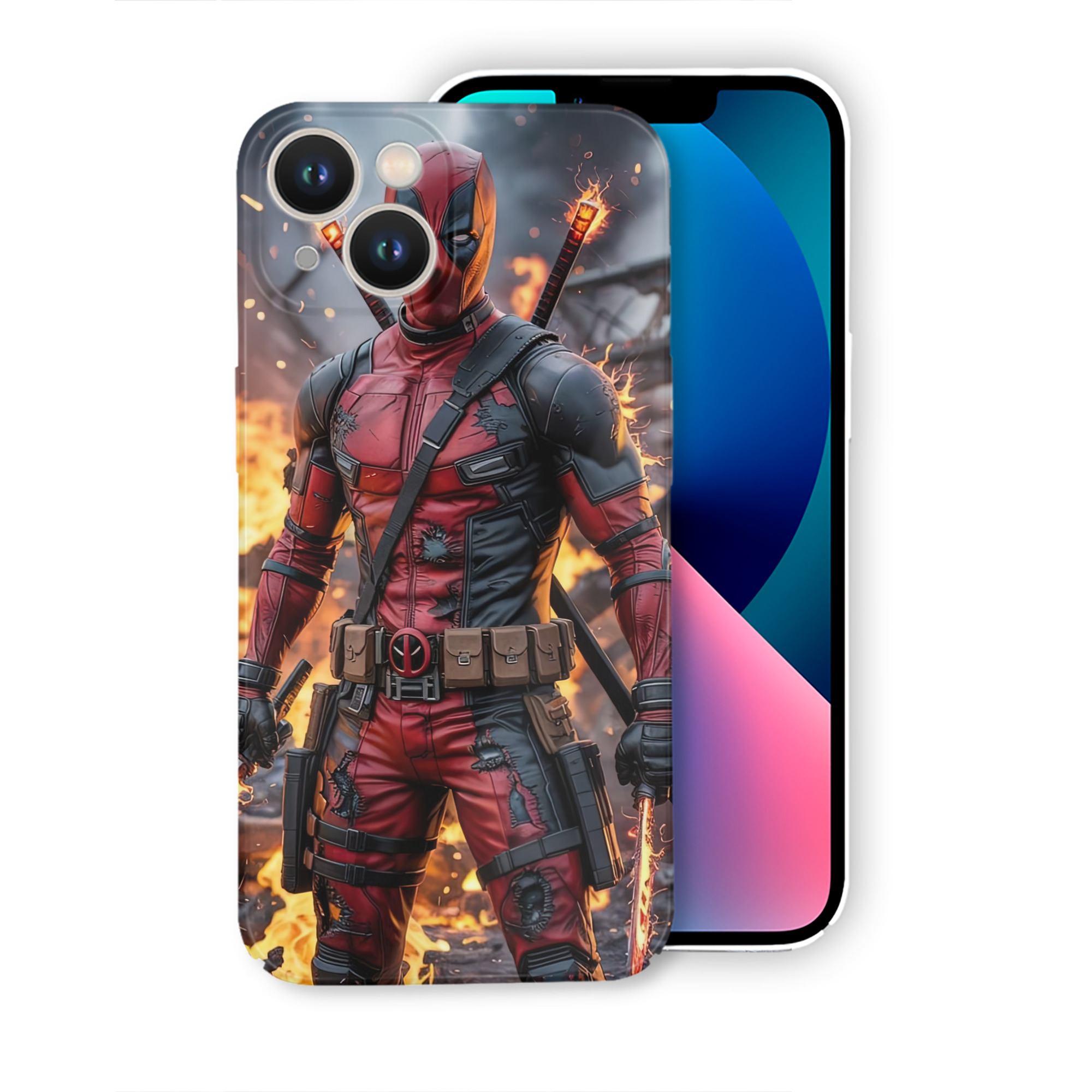 （画像用） Deadpool デッドプール 【iPhone 14シリーズ対応】ハードケース