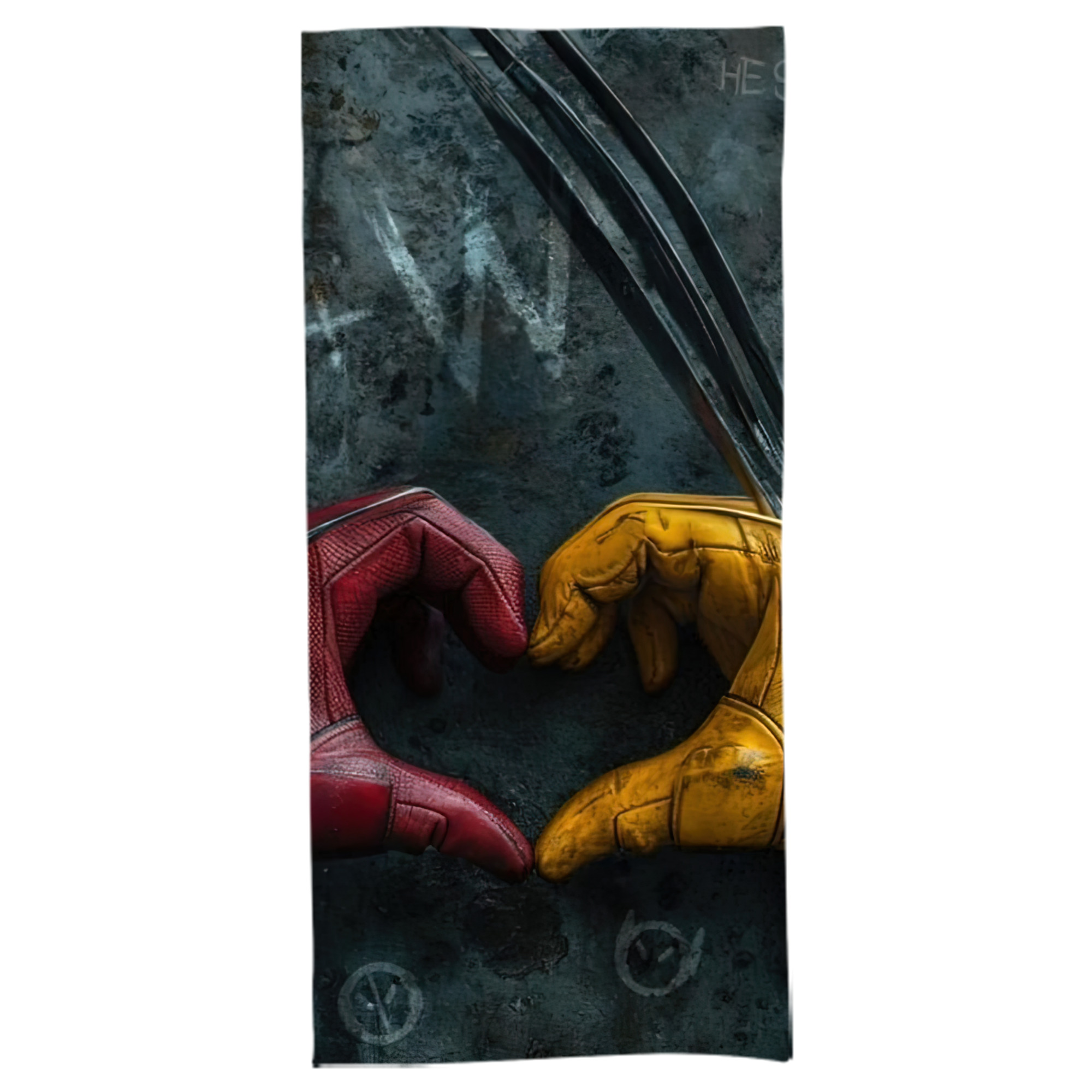 （画像用） Deadpool デッドプール 大判バスタオル 70×140cm 吸水速乾 柔らかい肌触り