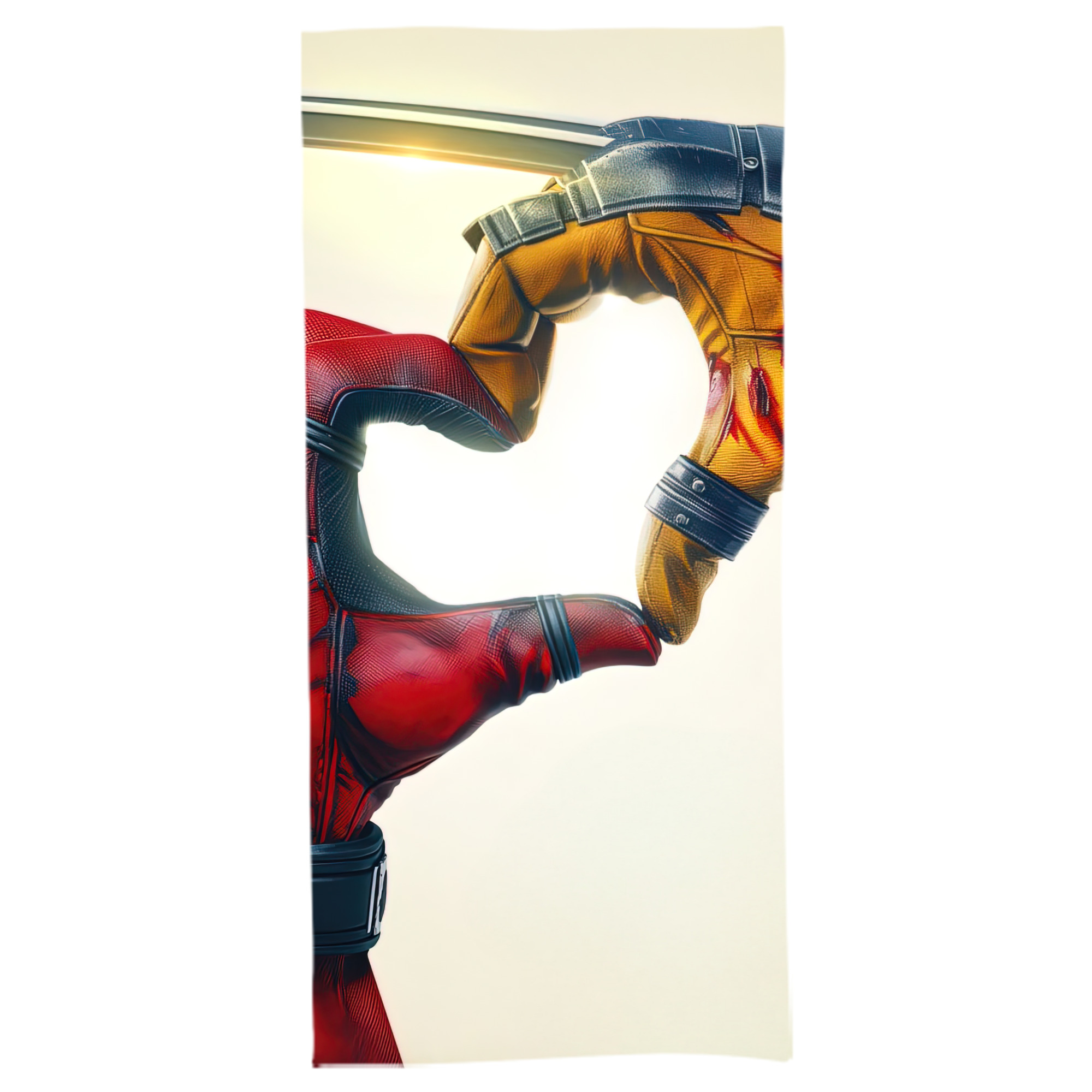 （画像用） Deadpool デッドプール 大判バスタオル 70×140cm 吸水速乾 柔らかい肌触り