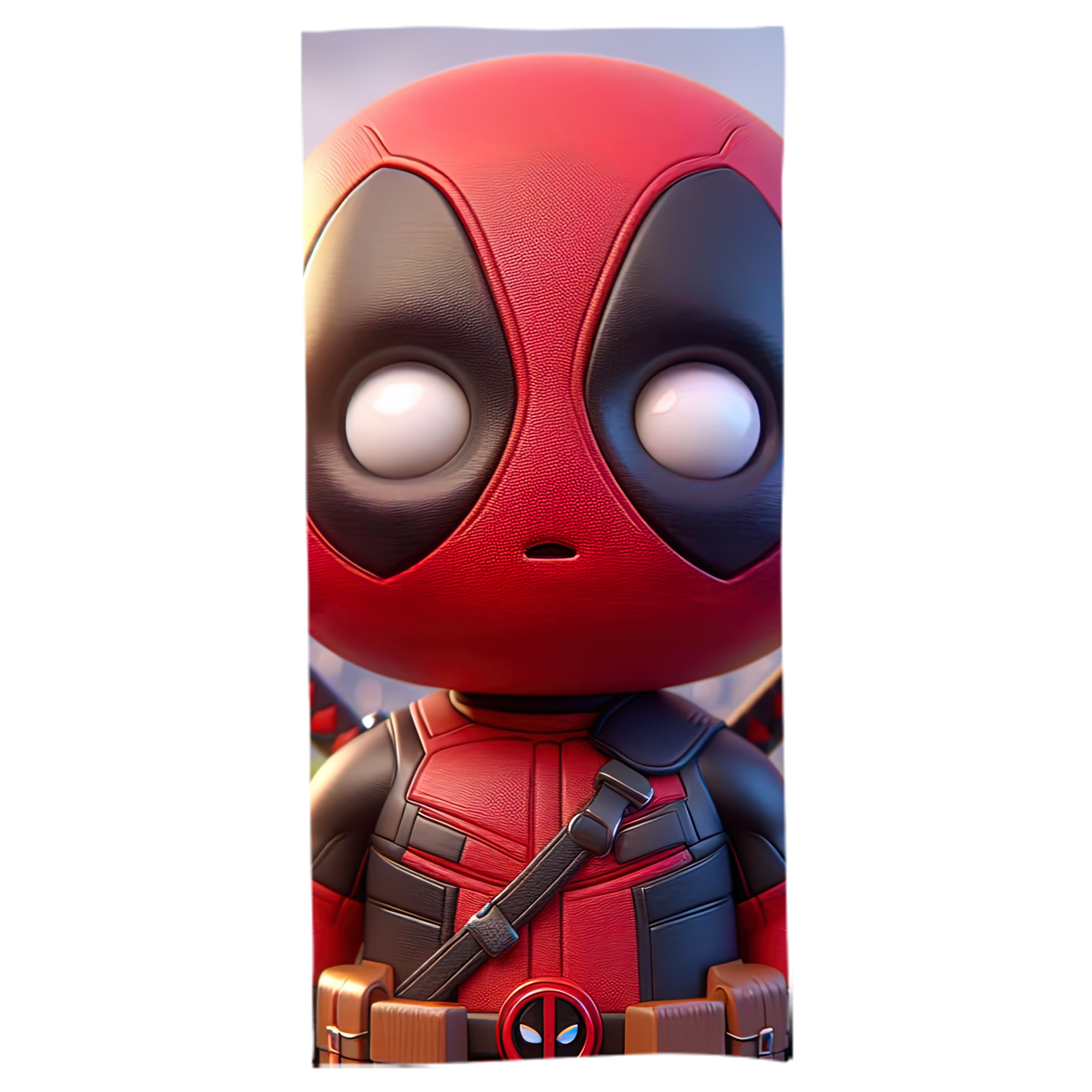 （画像用） Deadpool デッドプール 大判バスタオル 70×140cm 吸水速乾 柔らかい肌触り