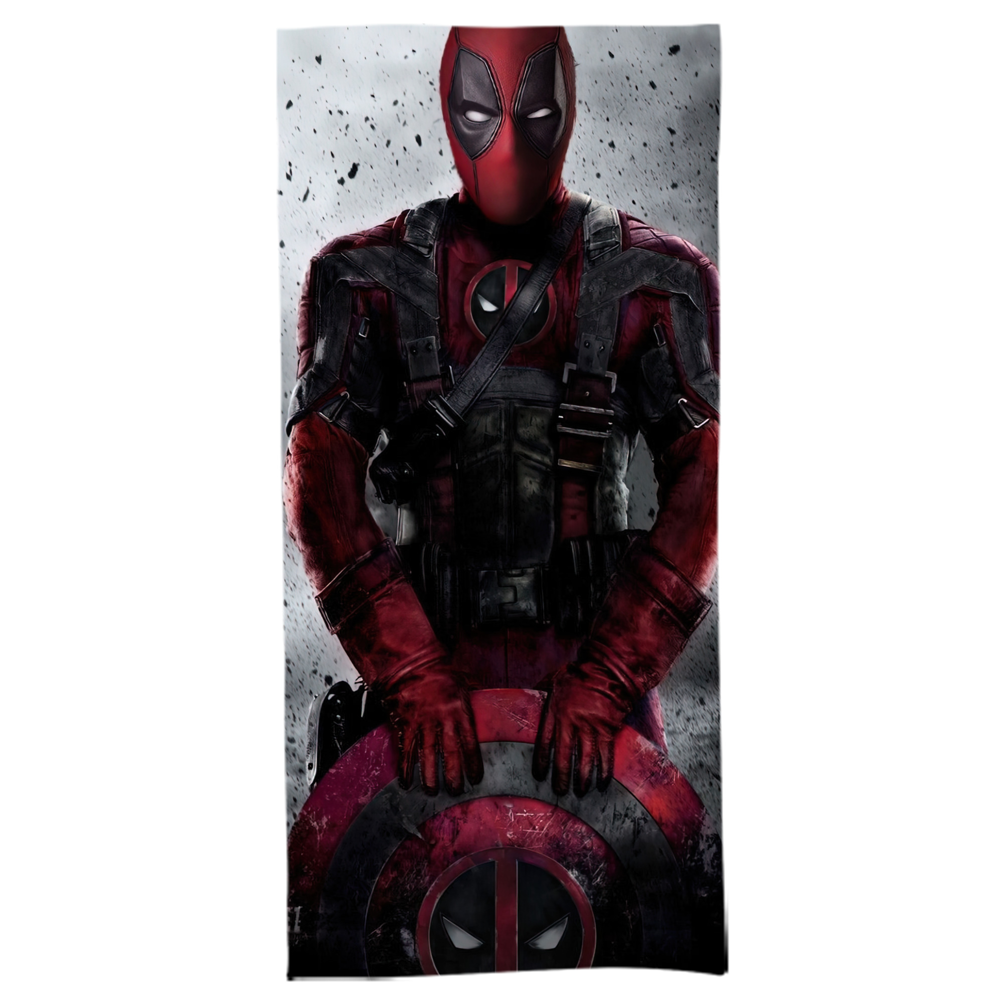 （画像用） Deadpool デッドプール 大判バスタオル 70×140cm 吸水速乾 柔らかい肌触り