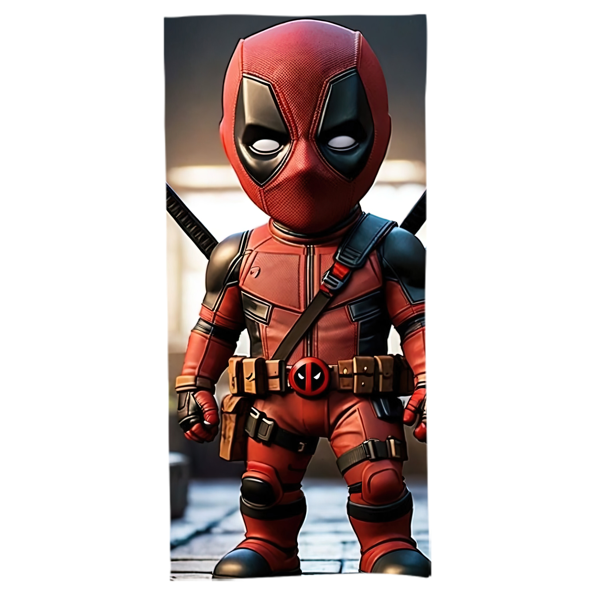 （画像用） Deadpool デッドプール 大判バスタオル 70×140cm 吸水速乾 柔らかい肌触り