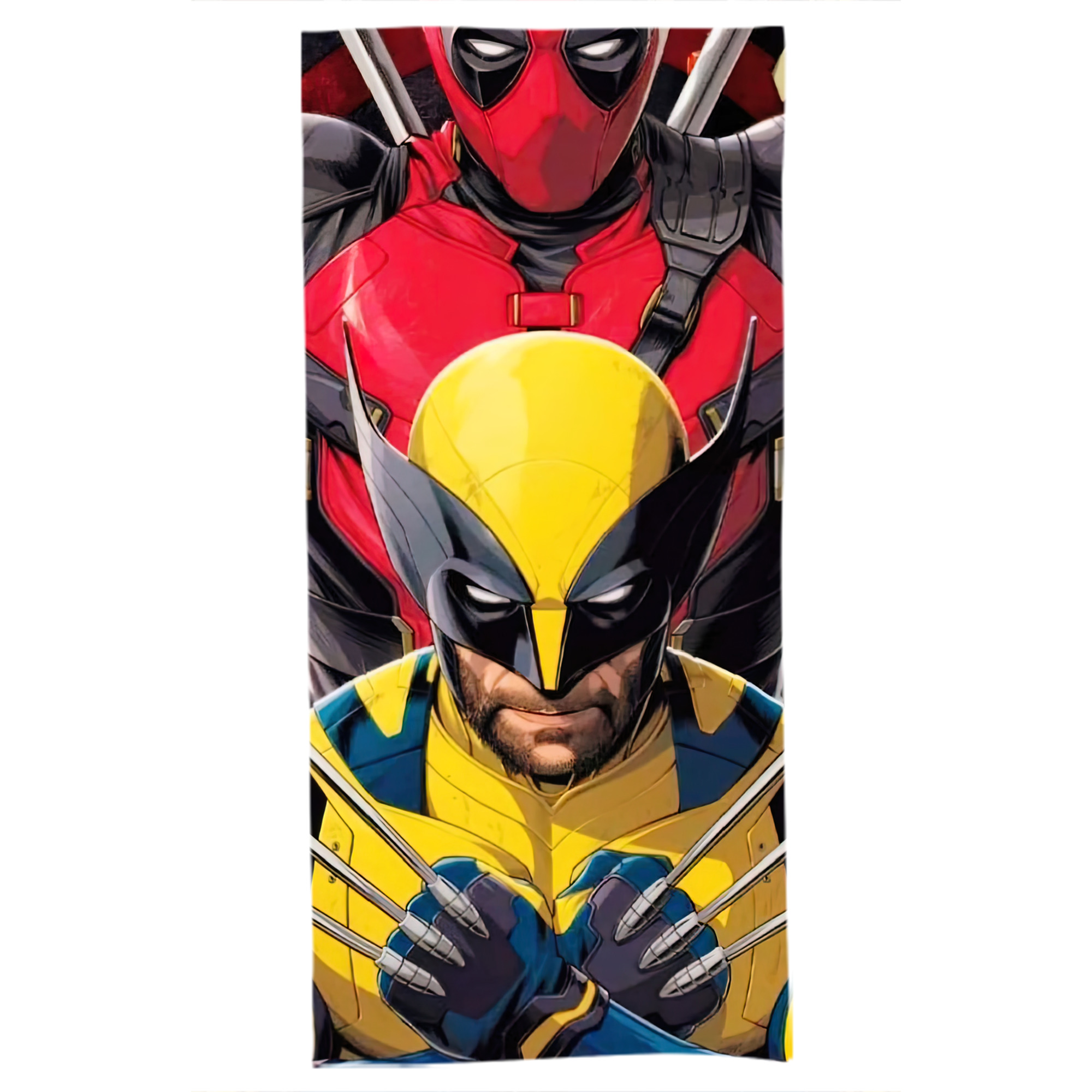 （画像用） Deadpool デッドプール 大判バスタオル 70×140cm 吸水速乾 柔らかい肌触り