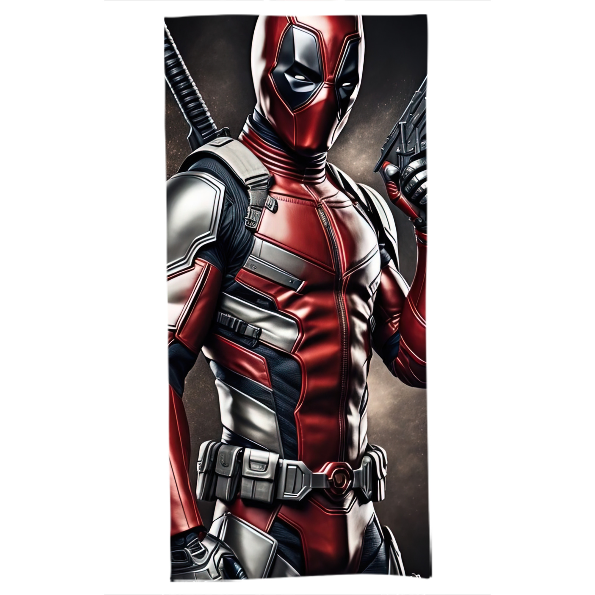 （画像用） Deadpool デッドプール 大判バスタオル 70×140cm 吸水速乾 柔らかい肌触り