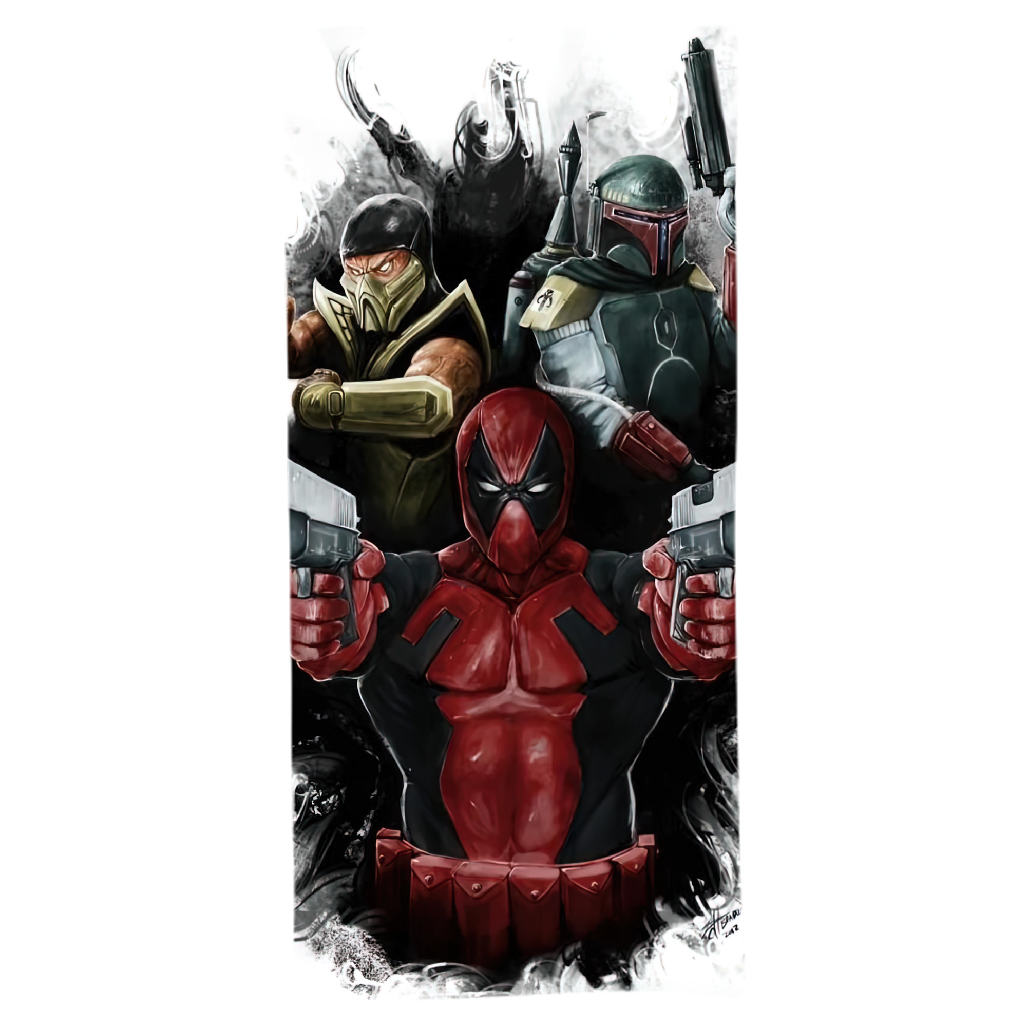 （画像用） Deadpool デッドプール 大判バスタオル 70×140cm 吸水速乾 柔らかい肌触り