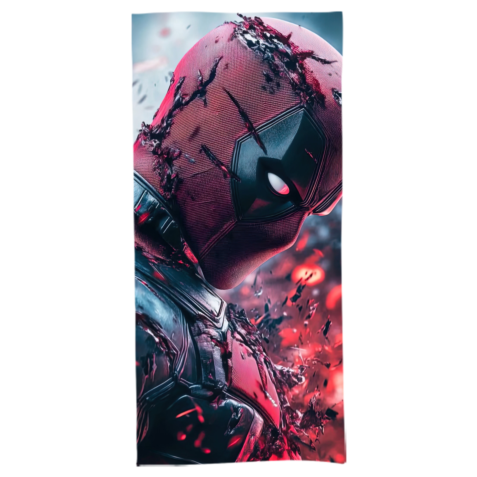 （画像用） Deadpool デッドプール 大判バスタオル 70×140cm 吸水速乾 柔らかい肌触り