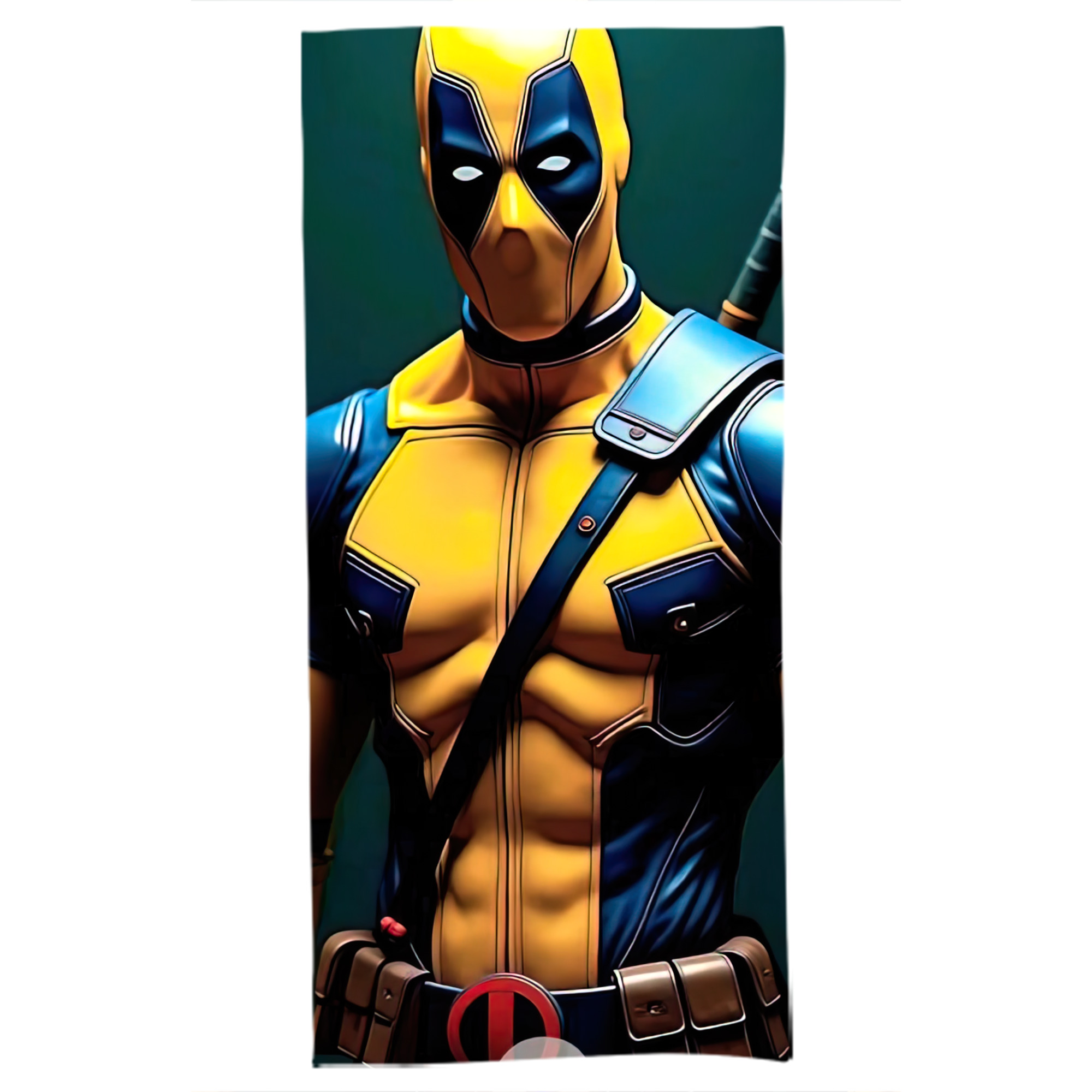 （画像用） Deadpool デッドプール 大判バスタオル 70×140cm 吸水速乾 柔らかい肌触り