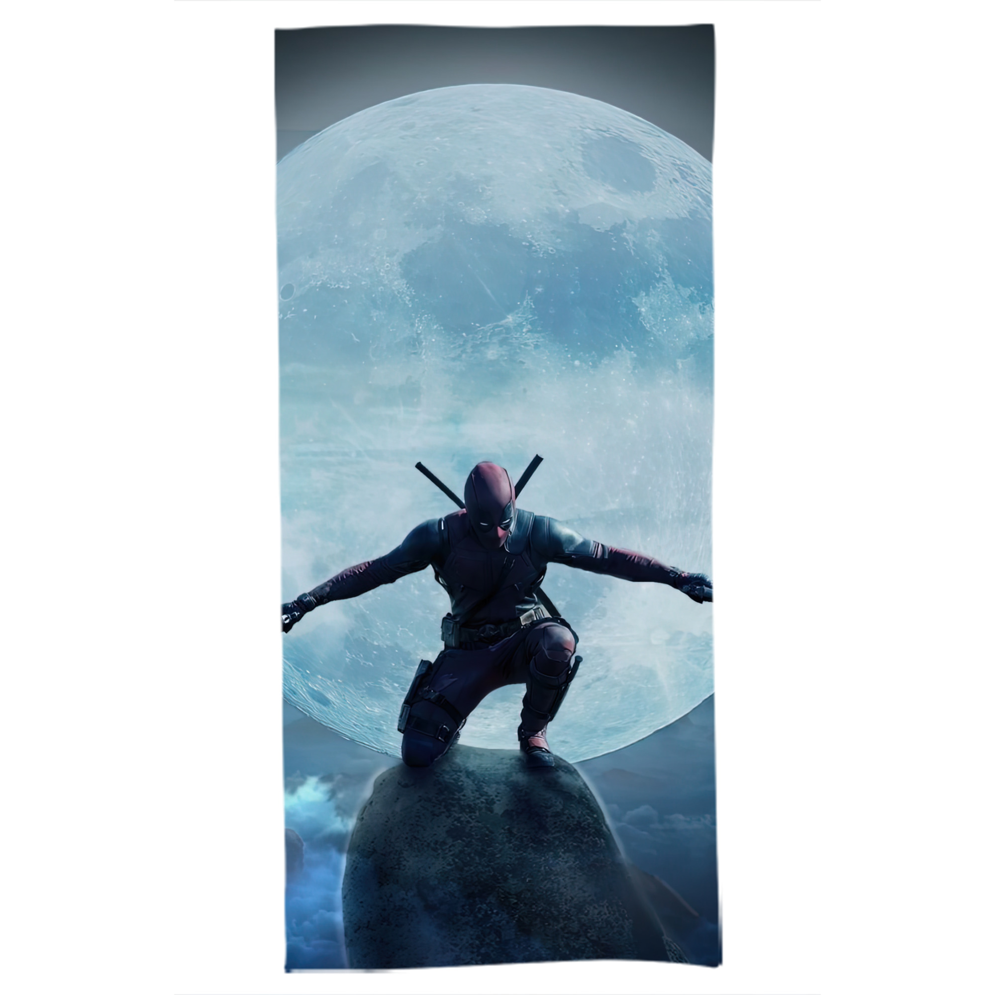 （画像用） Deadpool デッドプール 大判バスタオル 70×140cm 吸水速乾 柔らかい肌触り