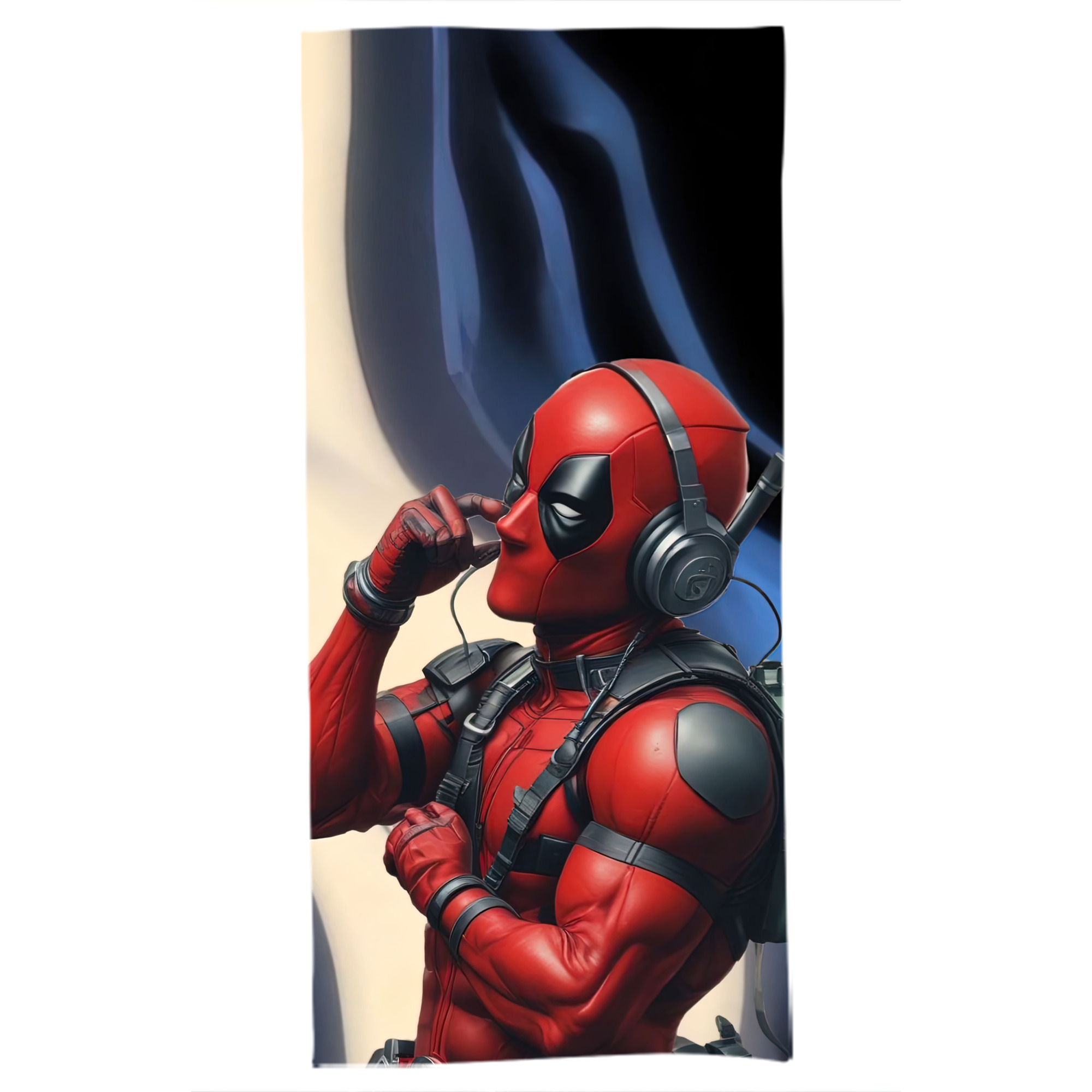 （画像用） Deadpool デッドプール 大判バスタオル 70×140cm 吸水速乾 柔らかい肌触り