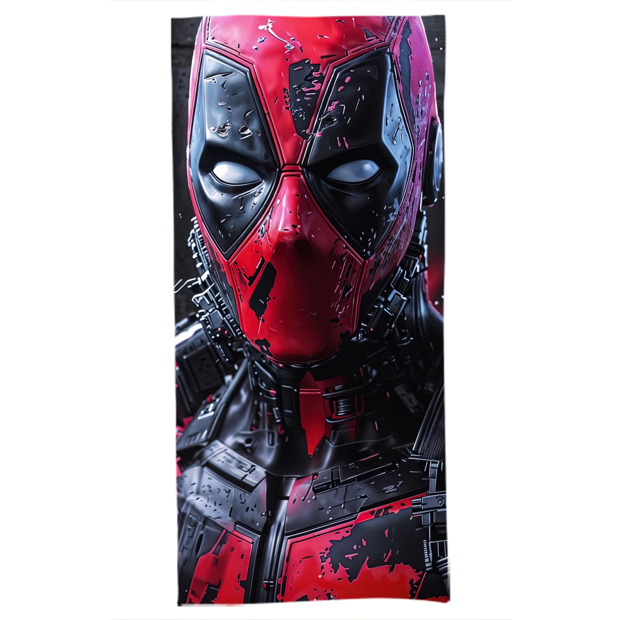 （画像用） Deadpool デッドプール 大判バスタオル 70×140cm 吸水速乾 柔らかい肌触り