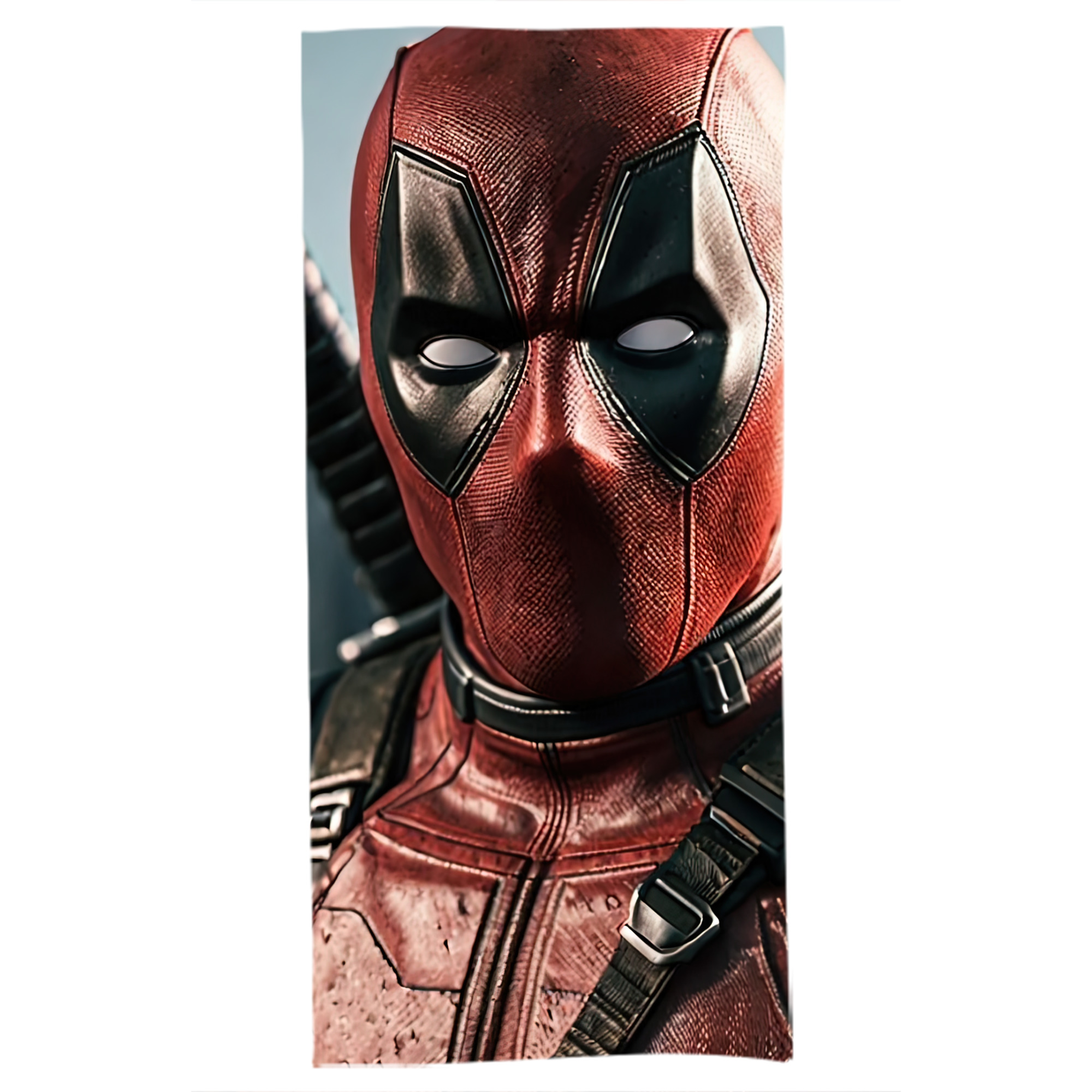 （画像用） Deadpool デッドプール 大判バスタオル 70×140cm 吸水速乾 柔らかい肌触り