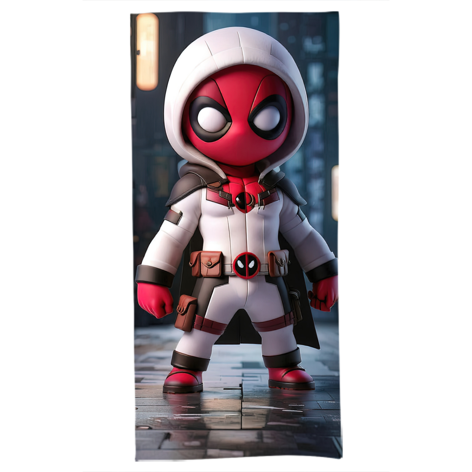 （画像用） Deadpool デッドプール 大判バスタオル 70×140cm 吸水速乾 柔らかい肌触り