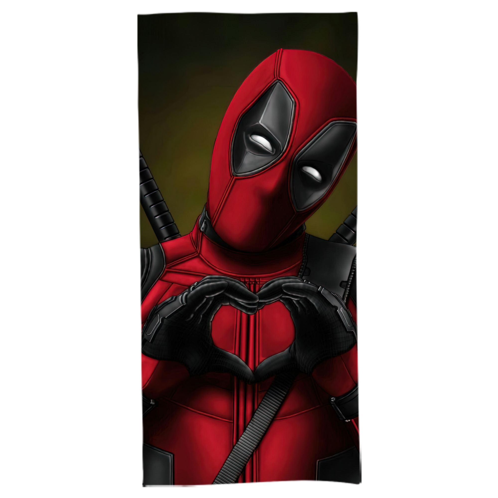 （画像用） Deadpool デッドプール 大判バスタオル 70×140cm 吸水速乾 柔らかい肌触り