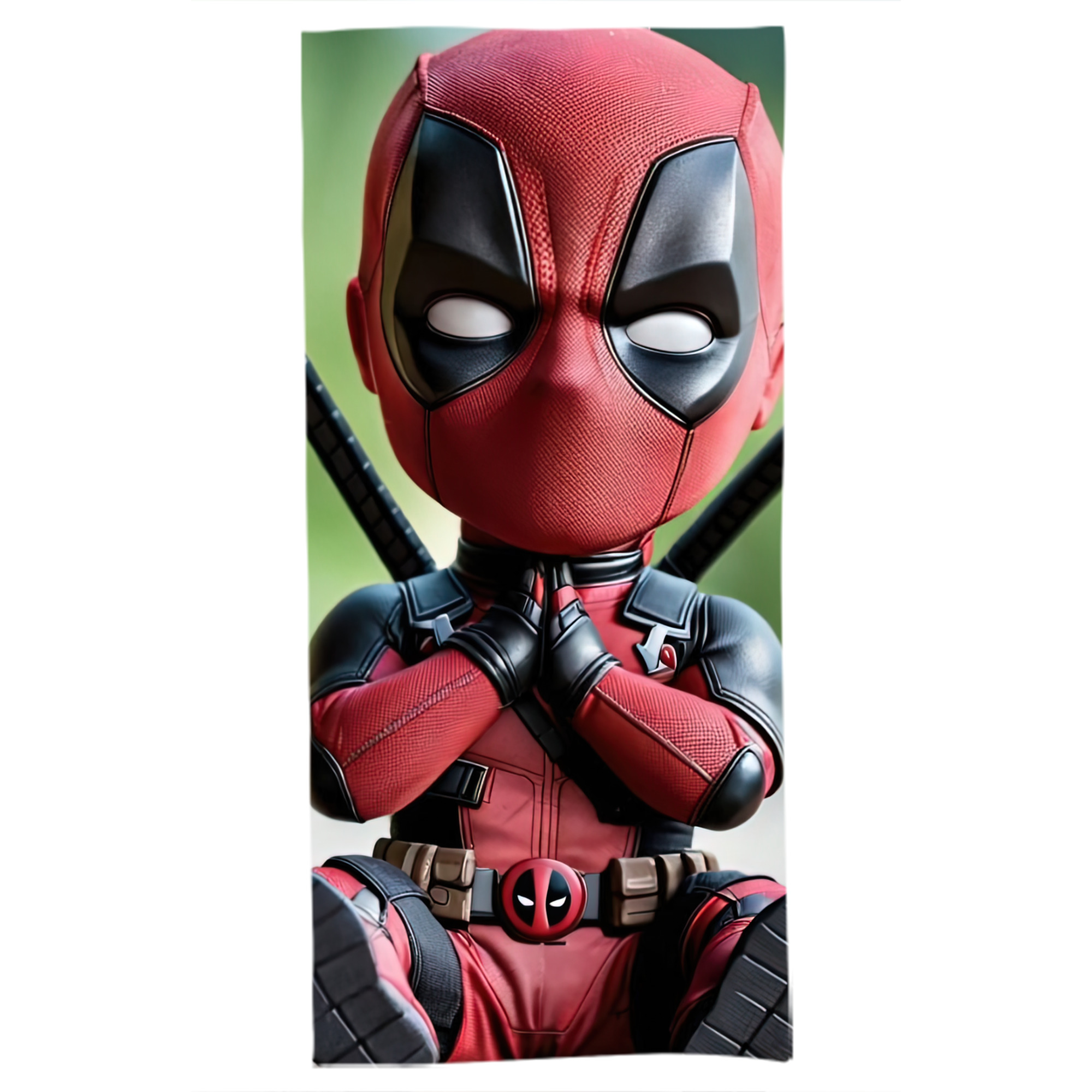 （画像用） Deadpool デッドプール 大判バスタオル 70×140cm 吸水速乾 柔らかい肌触り