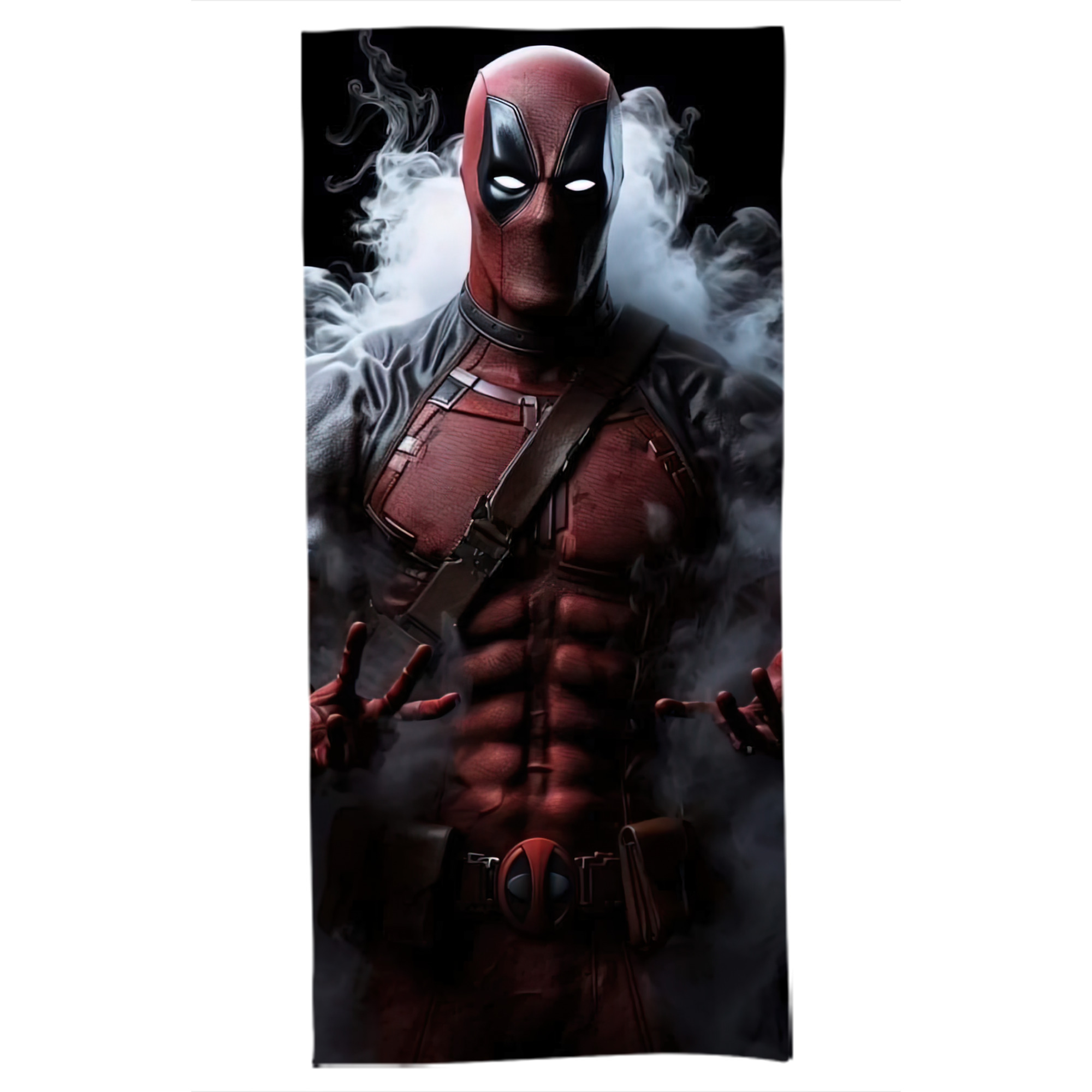 （画像用） Deadpool デッドプール 大判バスタオル 70×140cm 吸水速乾 柔らかい肌触り
