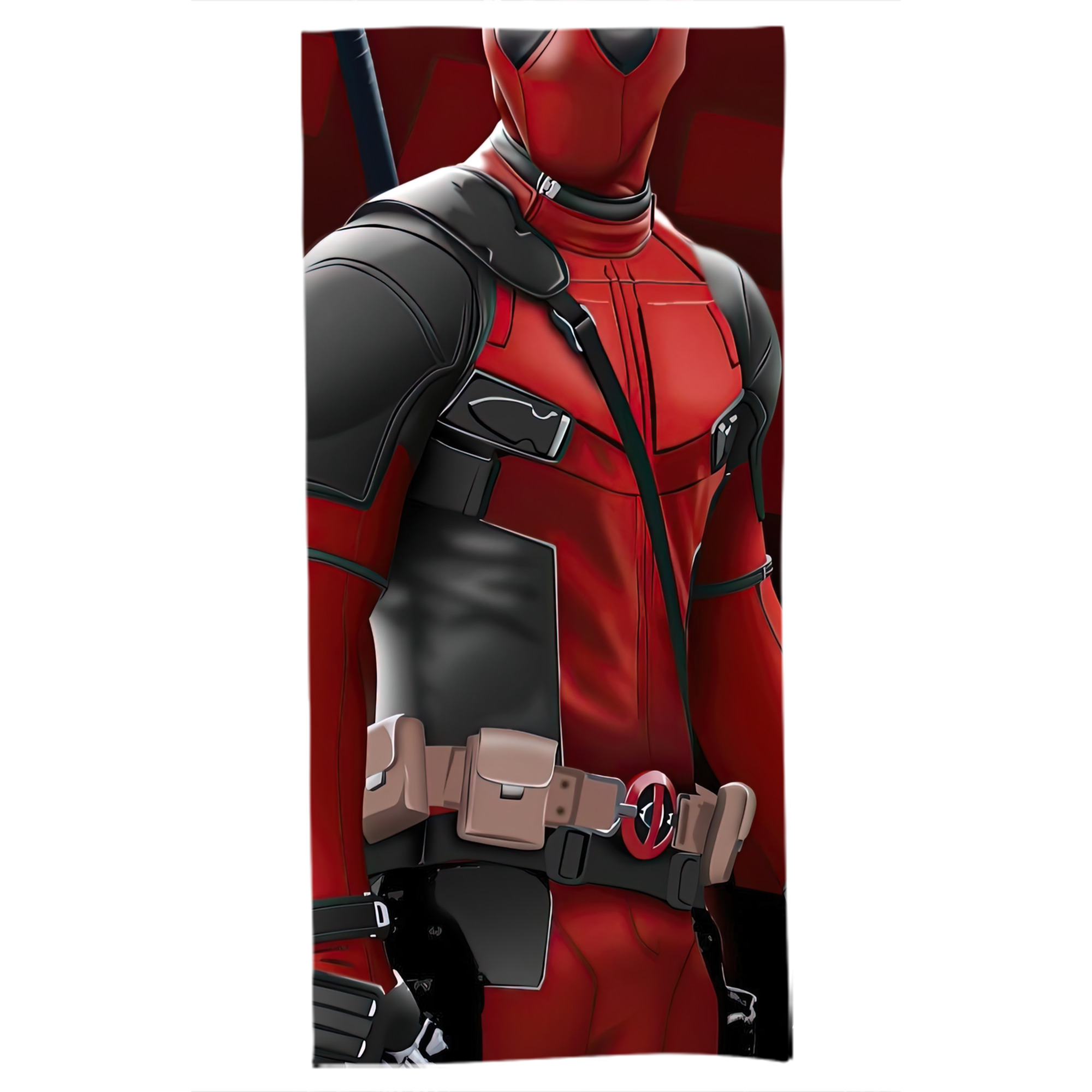 （画像用） Deadpool デッドプール 大判バスタオル 70×140cm 吸水速乾 柔らかい肌触り