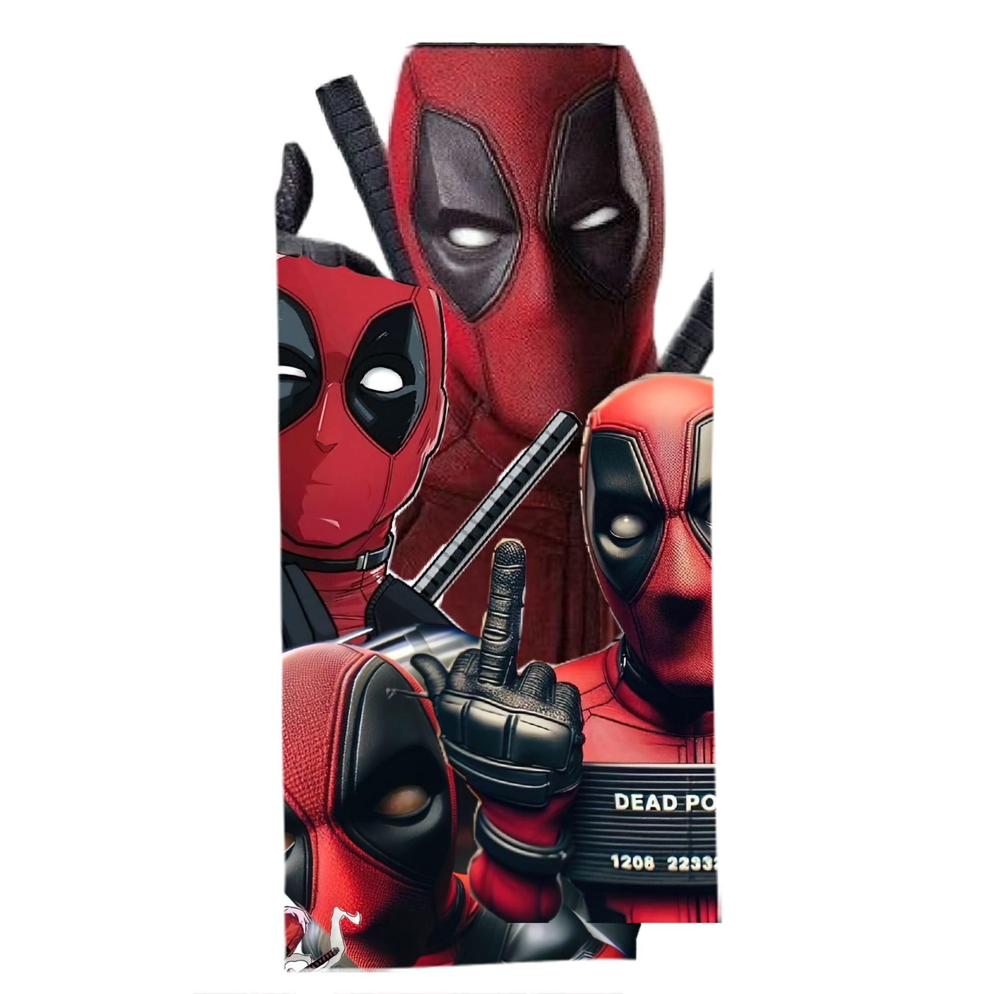 （画像用） Deadpool デッドプール 大判バスタオル 70×140cm 吸水速乾 柔らかい肌触り
