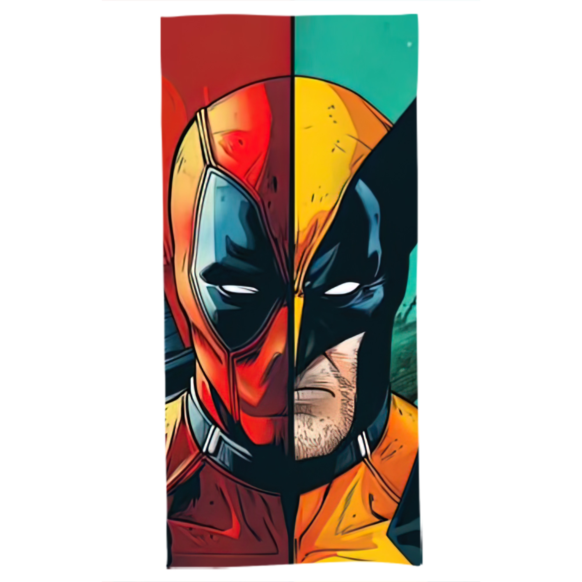 （画像用） Deadpool デッドプール 大判バスタオル 70×140cm 吸水速乾 柔らかい肌触り
