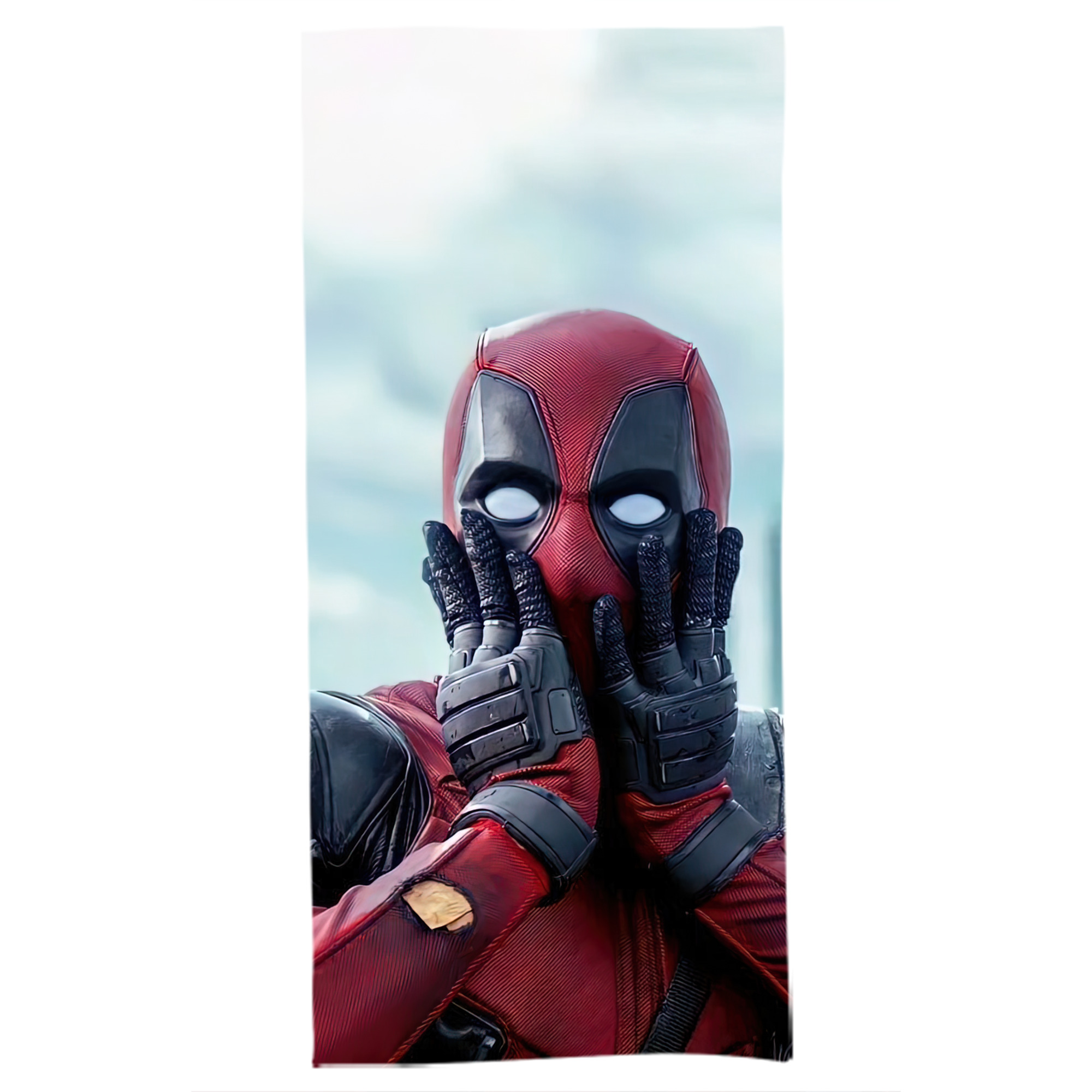 （画像用） Deadpool デッドプール 大判バスタオル 70×140cm 吸水速乾 柔らかい肌触り