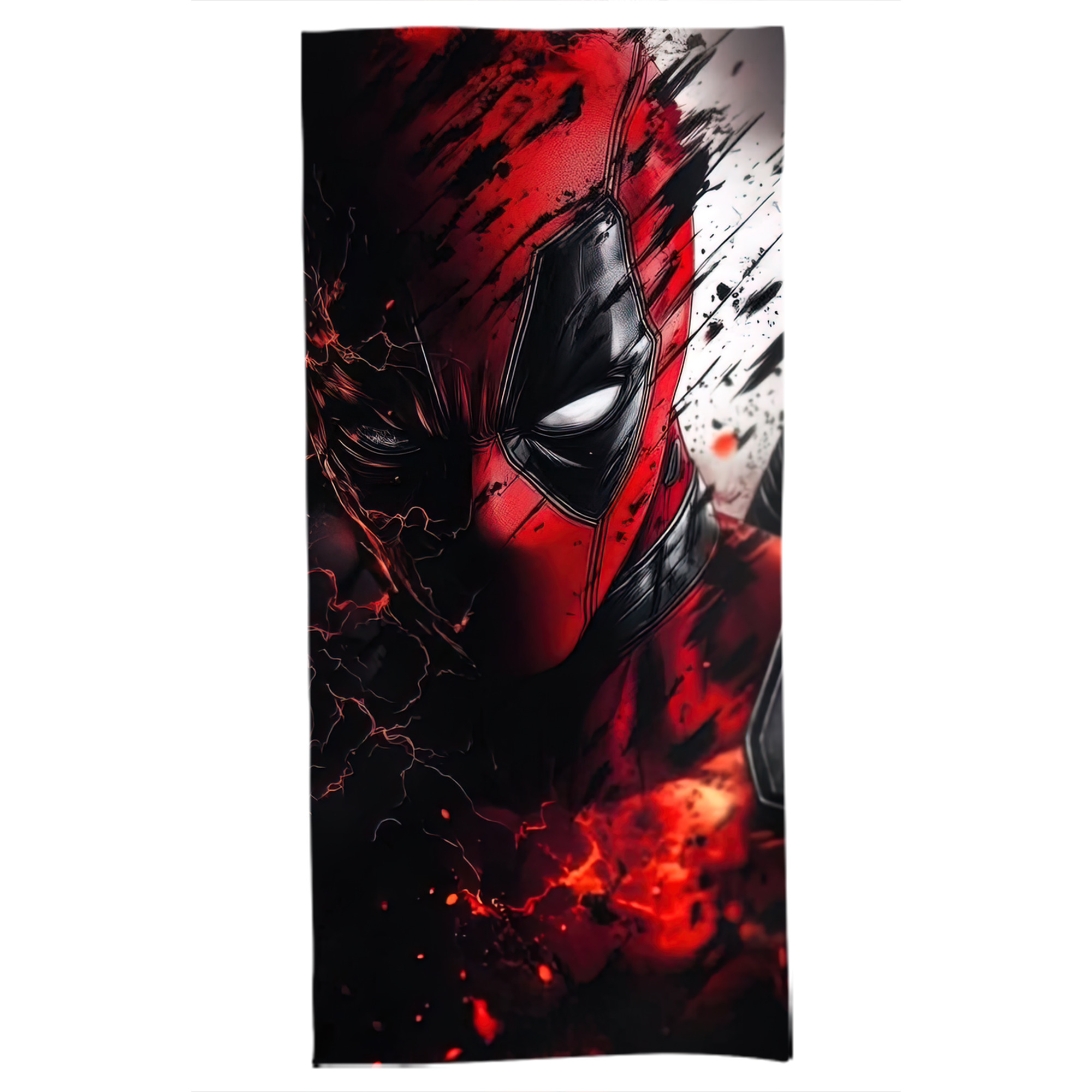 （画像用） Deadpool デッドプール 大判バスタオル 70×140cm 吸水速乾 柔らかい肌触り