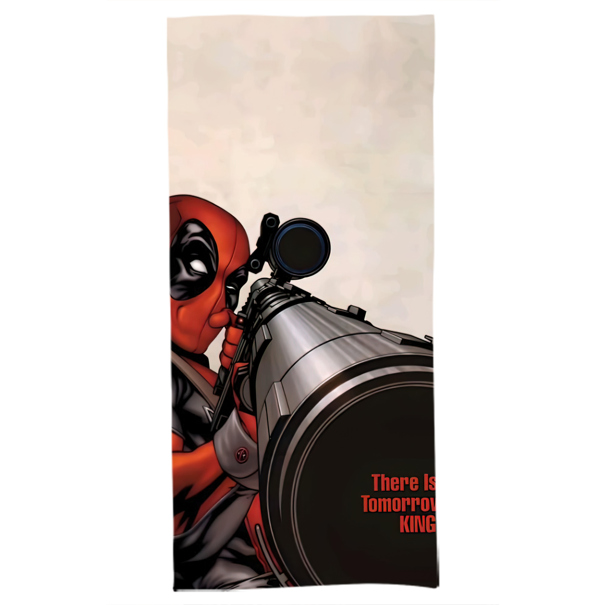 （画像用） Deadpool デッドプール 大判バスタオル 70×140cm 吸水速乾 柔らかい肌触り