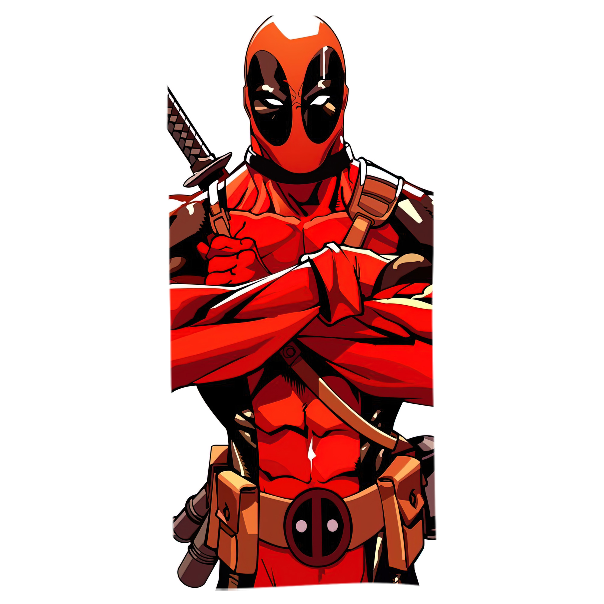 （画像用） Deadpool デッドプール 大判バスタオル 70×140cm 吸水速乾 柔らかい肌触り