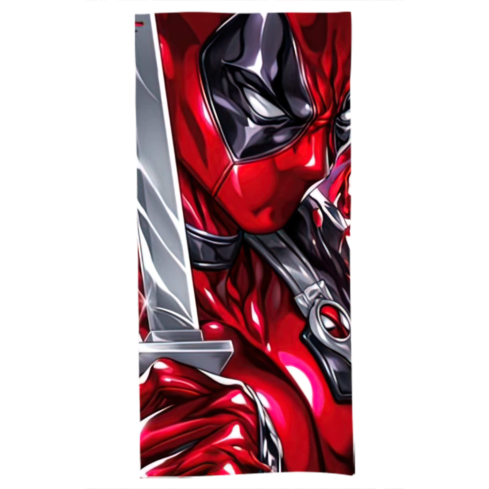 （画像用） Deadpool デッドプール 大判バスタオル 70×140cm 吸水速乾 柔らかい肌触り