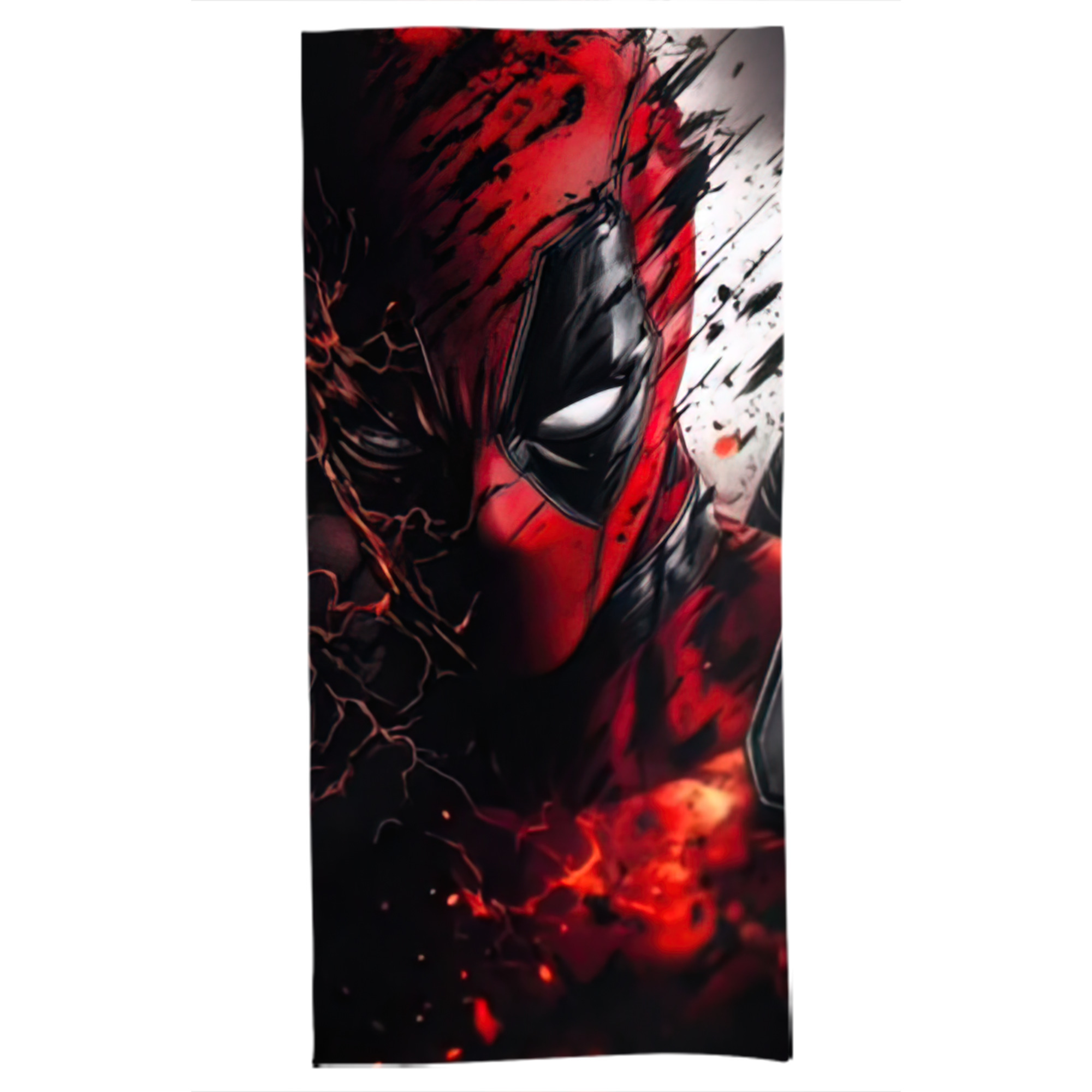 （画像用） Deadpool デッドプール 大判バスタオル 70×140cm 吸水速乾 柔らかい肌触り