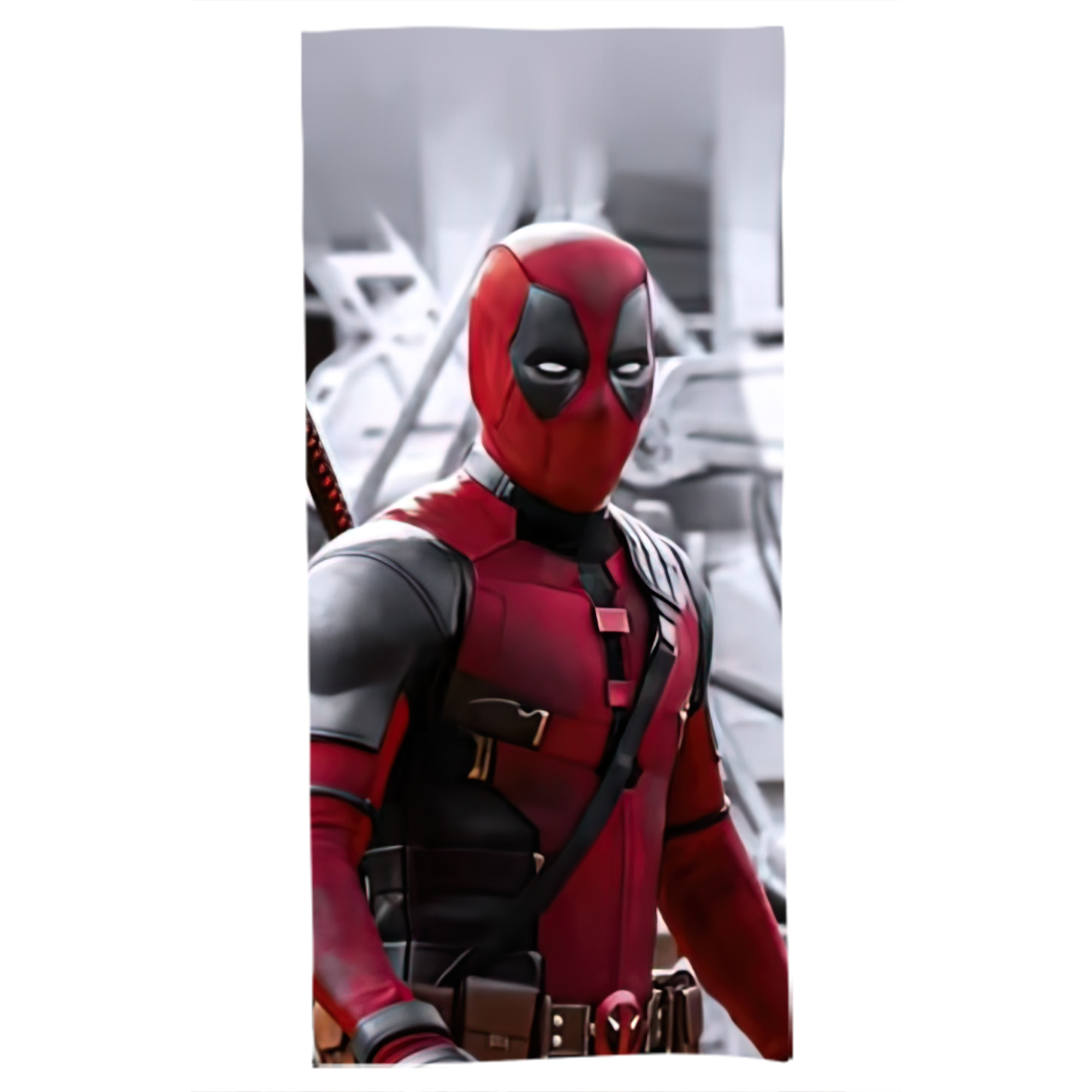 （画像用） Deadpool デッドプール 大判バスタオル 70×140cm 吸水速乾 柔らかい肌触り