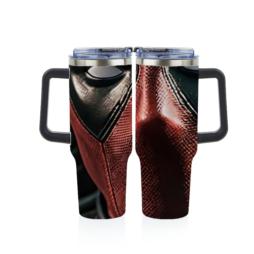（画像用） Deadpool デッドプール 1200ｍLフルプリント車用タンブラー