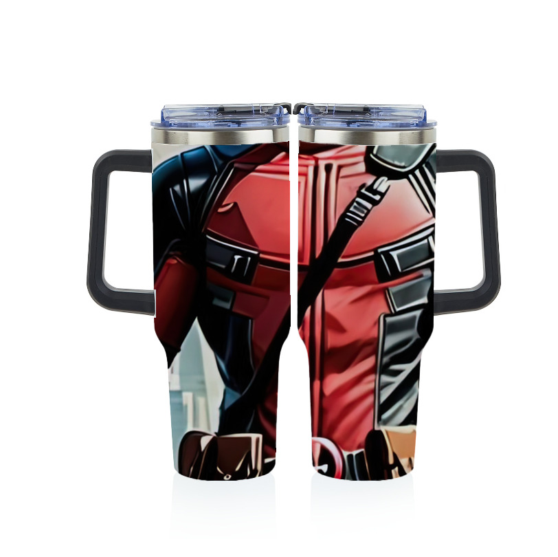 （画像用） Deadpool デッドプール 1200ｍLフルプリント車用タンブラー