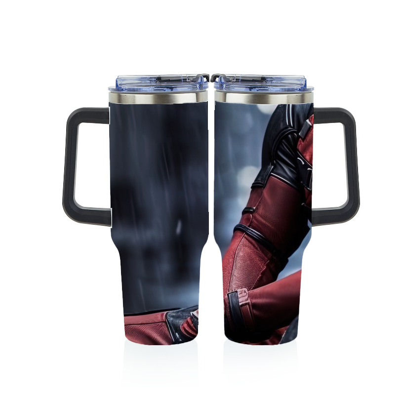 （画像用） Deadpool デッドプール 1200ｍLフルプリント車用タンブラー