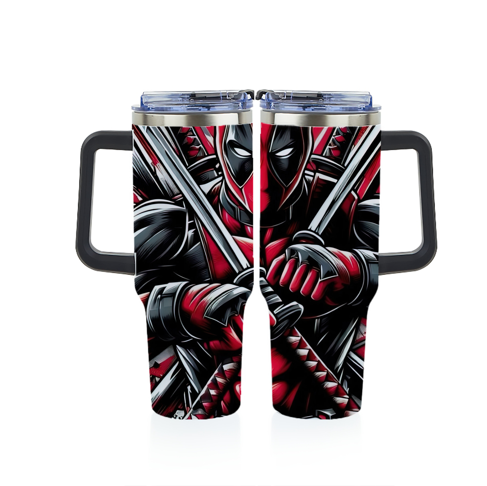 （画像用） Deadpool デッドプール 1200ｍLフルプリント車用タンブラー
