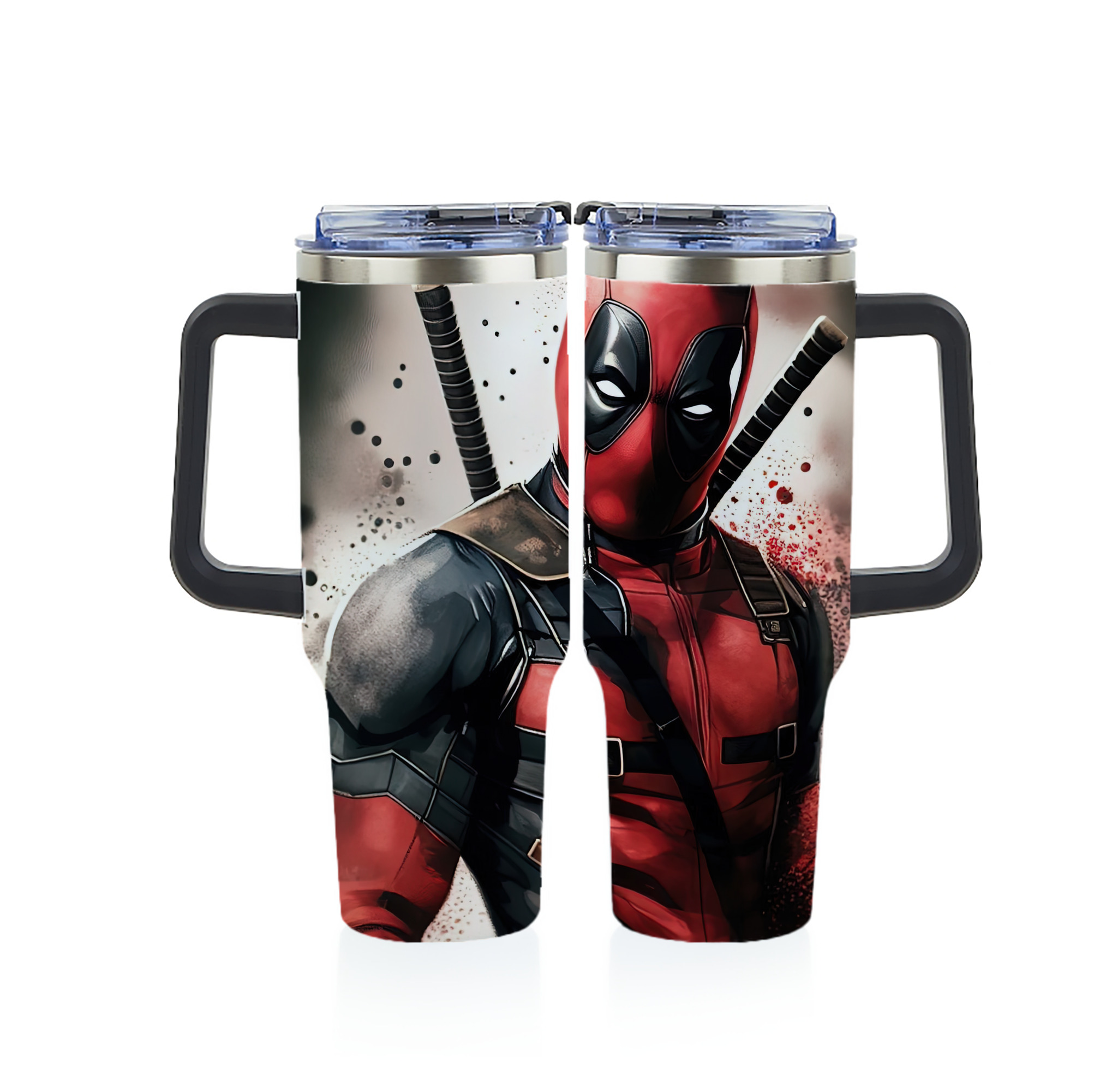 （画像用） Deadpool デッドプール 1200ｍLフルプリント車用タンブラー