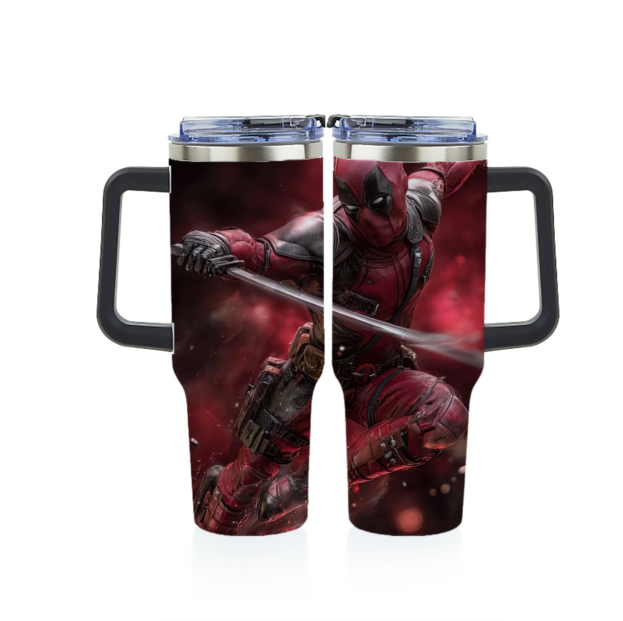 （画像用） Deadpool デッドプール 1200ｍLフルプリント車用タンブラー