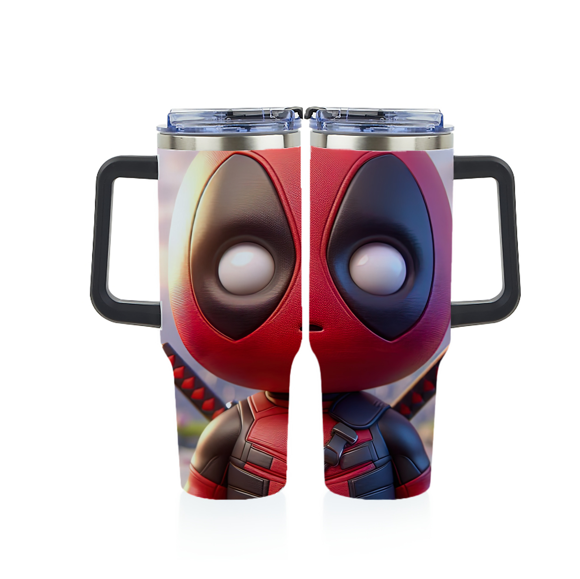 （画像用） Deadpool デッドプール 1200ｍLフルプリント車用タンブラー