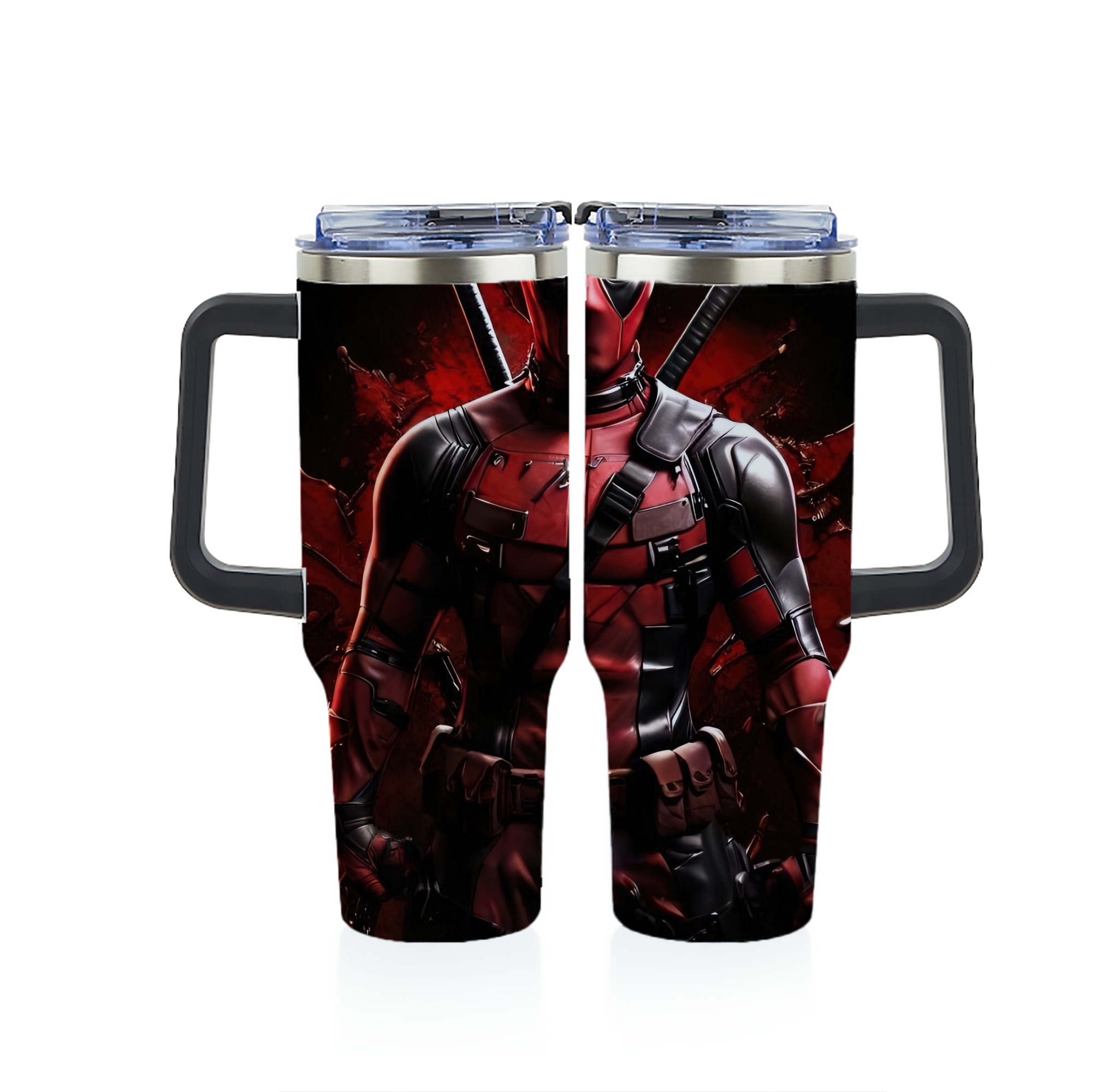 （画像用） Deadpool デッドプール 1200ｍLフルプリント車用タンブラー