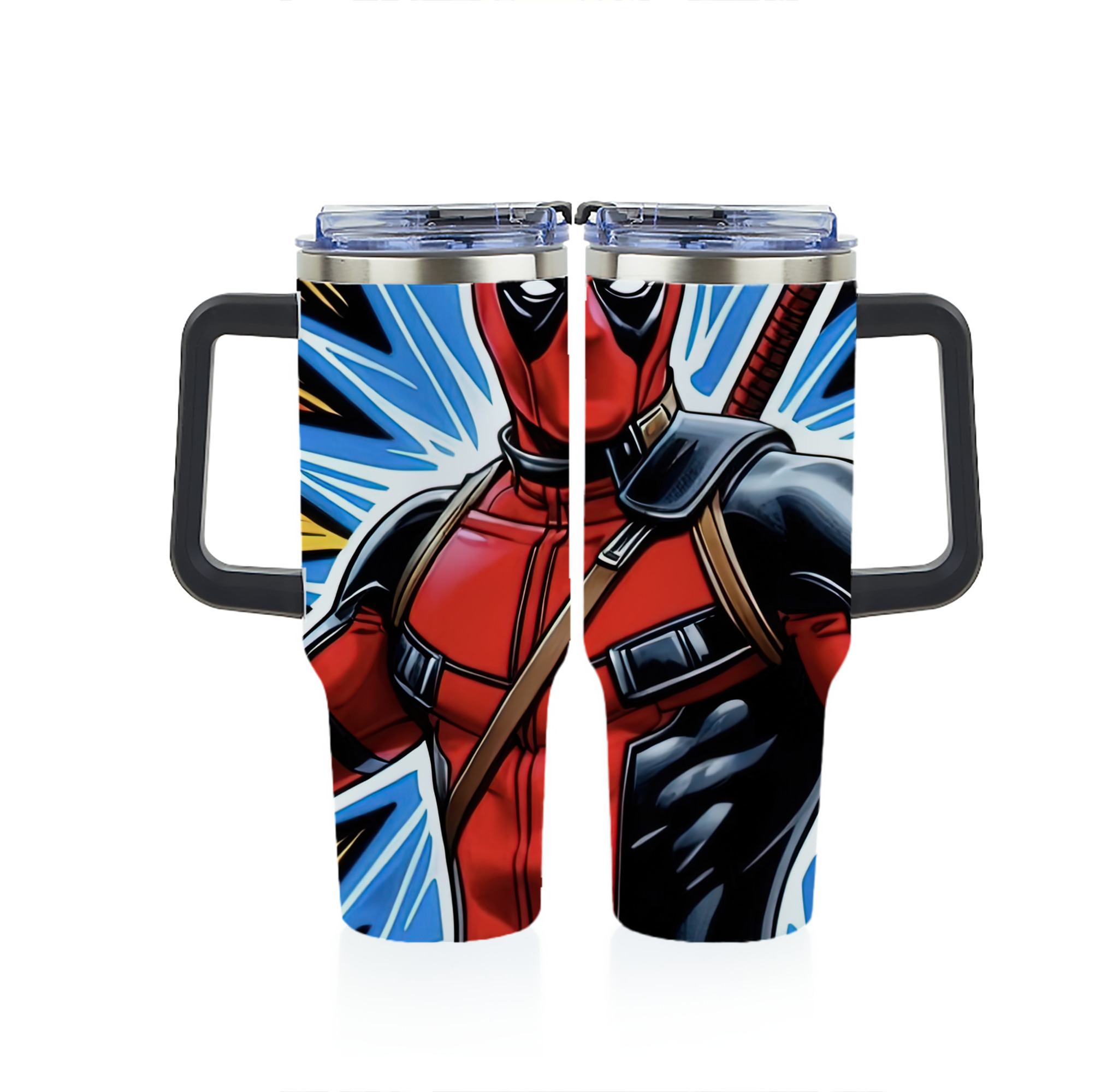 （画像用） Deadpool デッドプール 1200ｍLフルプリント車用タンブラー