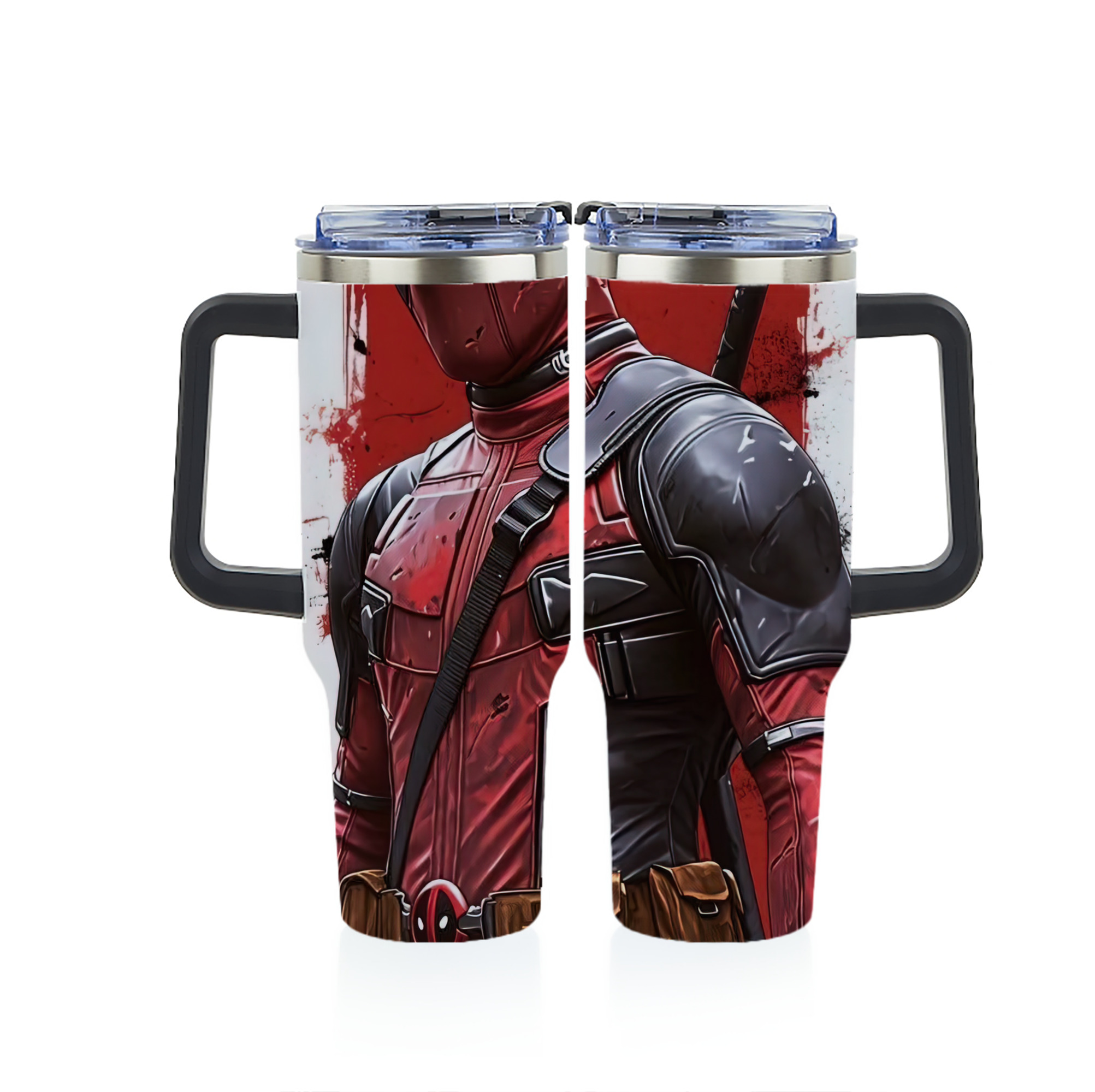（画像用） Deadpool デッドプール 1200ｍLフルプリント車用タンブラー