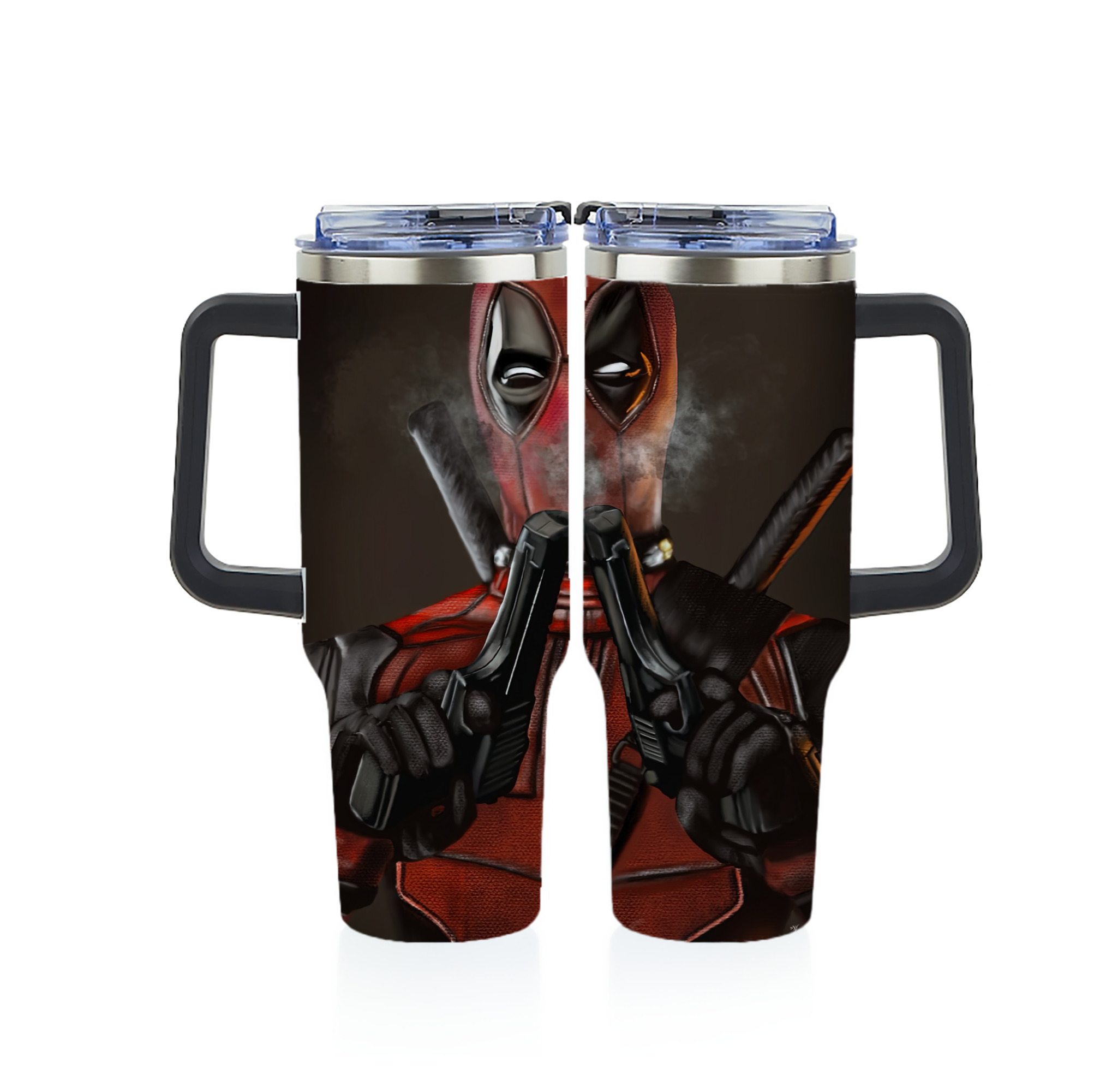 （画像用） Deadpool デッドプール 1200ｍLフルプリント車用タンブラー
