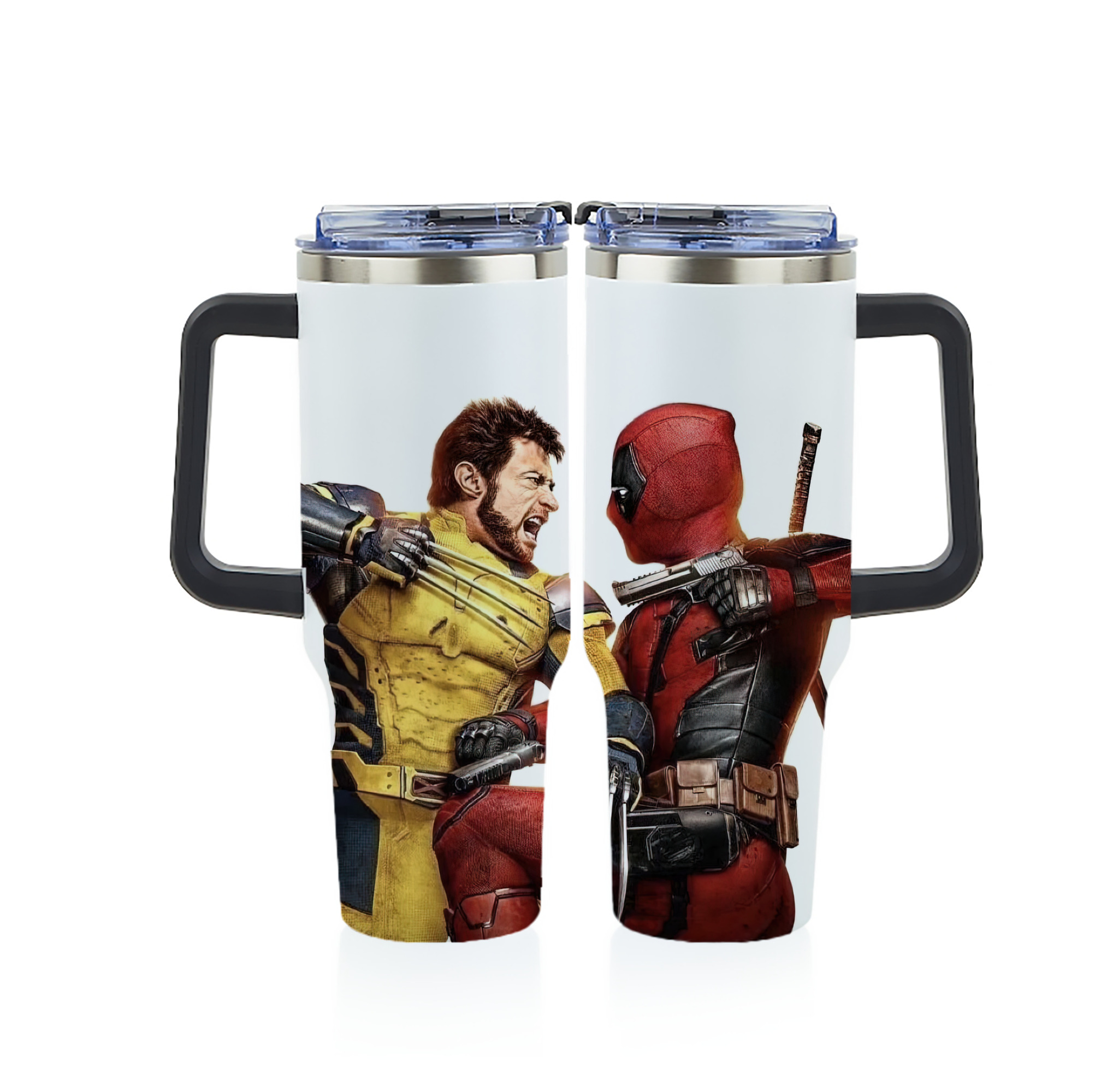 （画像用） Deadpool デッドプール 1200ｍLフルプリント車用タンブラー