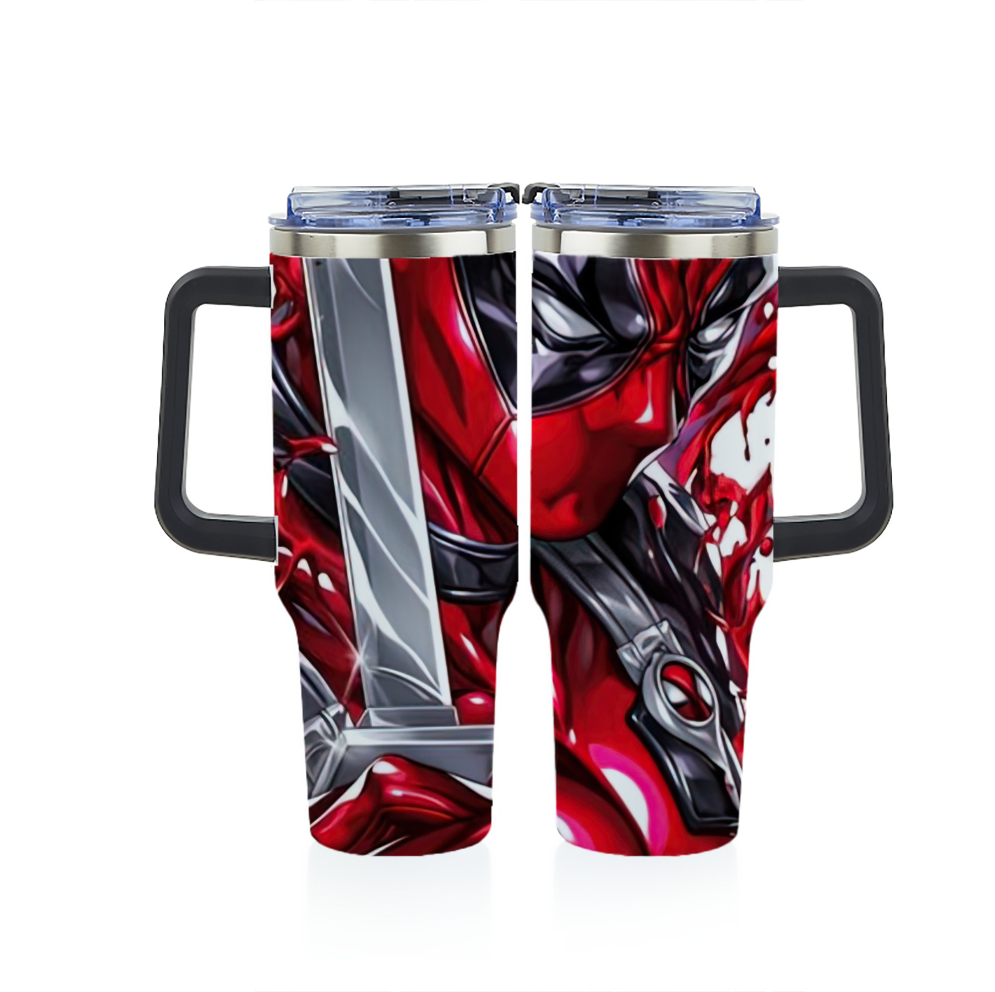 （画像用） Deadpool デッドプール 1200ｍLフルプリント車用タンブラー