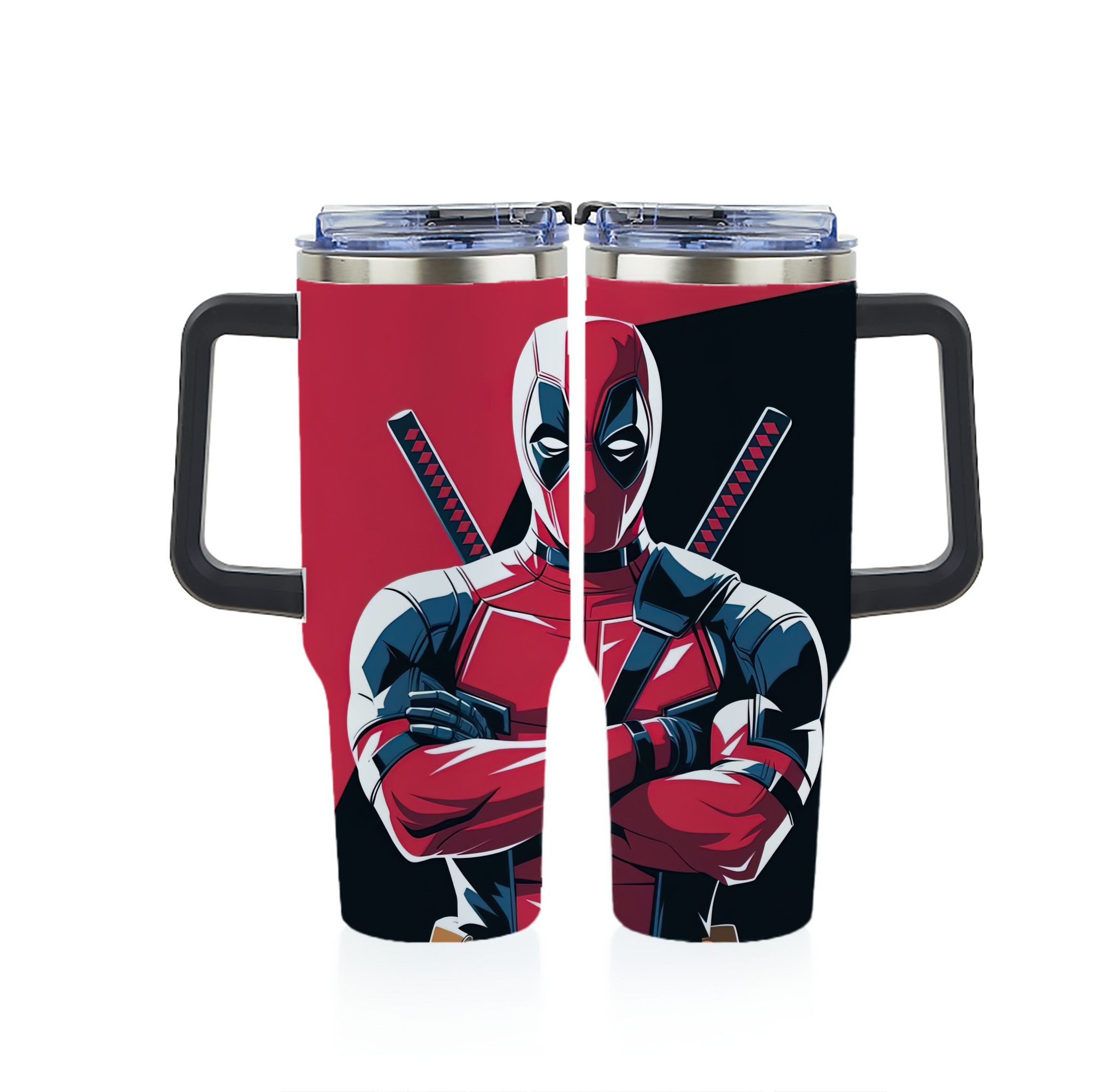（画像用） Deadpool デッドプール 1200ｍLフルプリント車用タンブラー